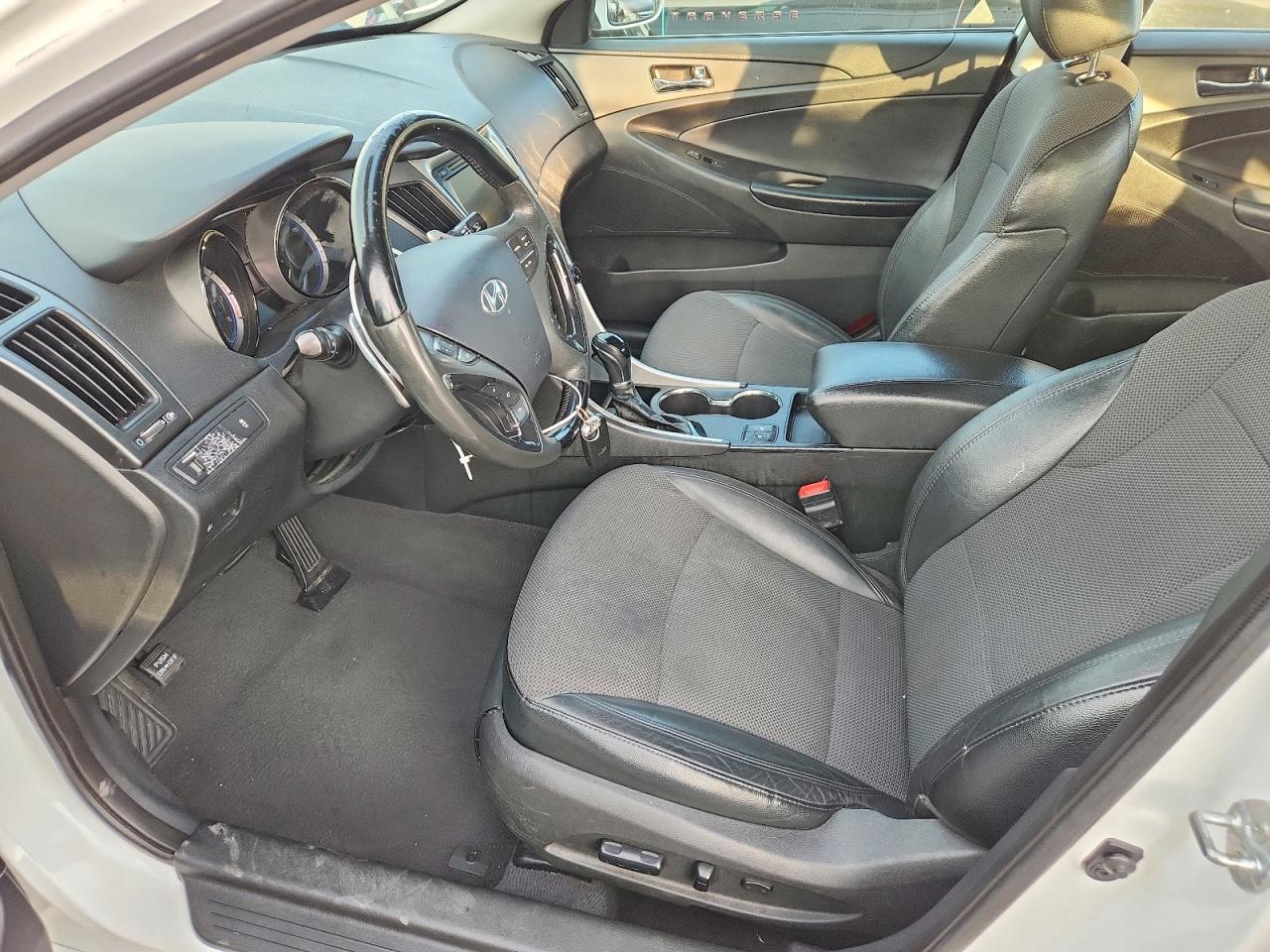 2013 Hyundai Sonata Se White vin: 5NPEC4AC3DH712833