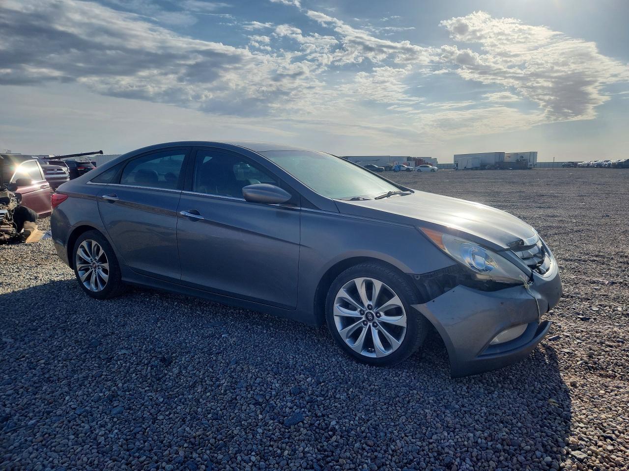 2013 Hyundai Sonata Se Gray vin: 5NPEC4AC3DH714274