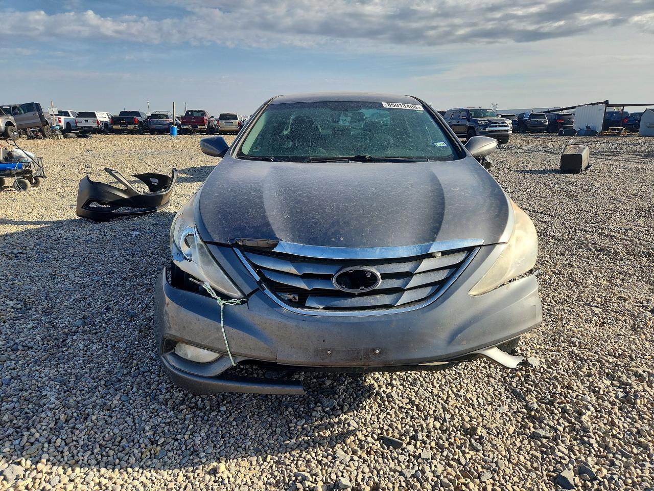 2013 Hyundai Sonata Se Gray vin: 5NPEC4AC3DH714274