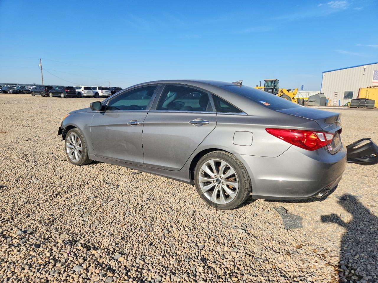 2013 Hyundai Sonata Se Gray vin: 5NPEC4AC3DH714274