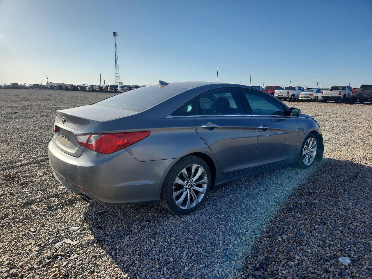 2013 Hyundai Sonata Se Gray vin: 5NPEC4AC3DH714274