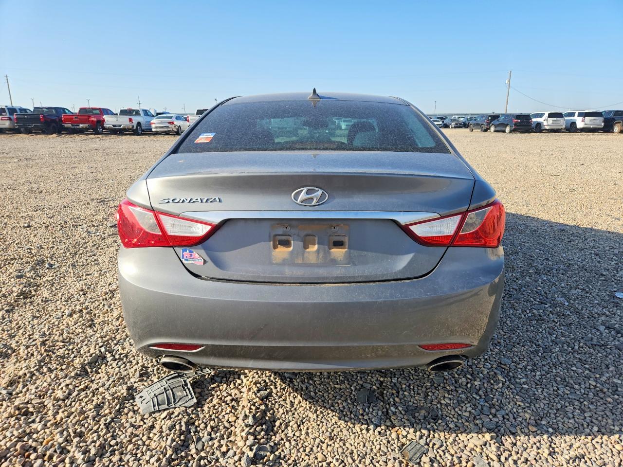 2013 Hyundai Sonata Se Gray vin: 5NPEC4AC3DH714274