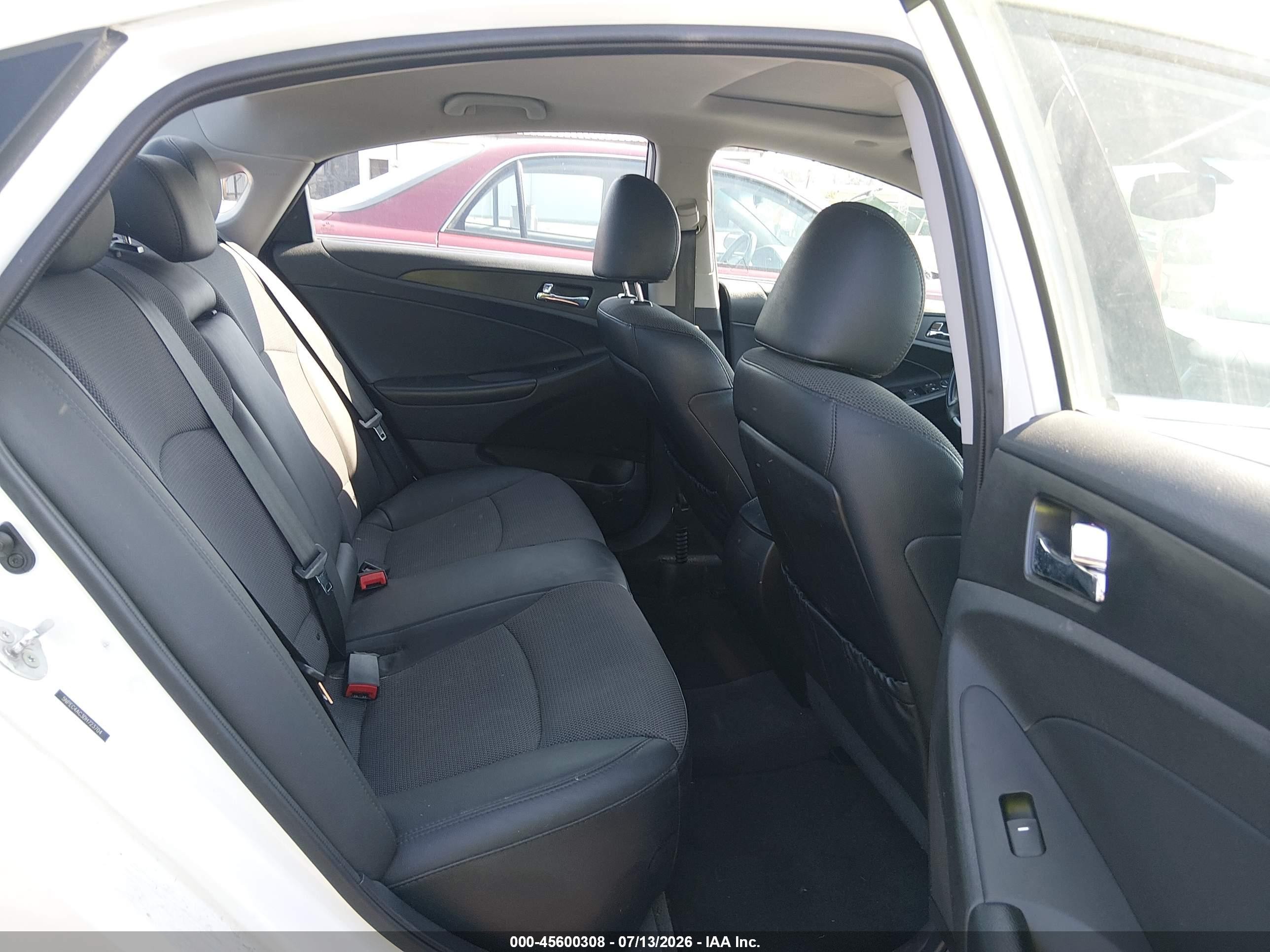 2013 Hyundai Sonata Se White vin: 5NPEC4AC3DH723704