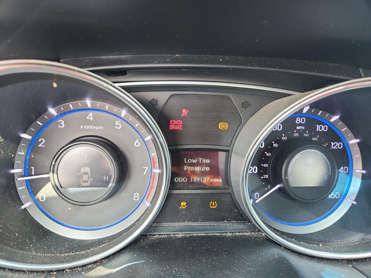 2013 Hyundai Sonata Limited Синий vin: 5NPEC4AC3DH741197