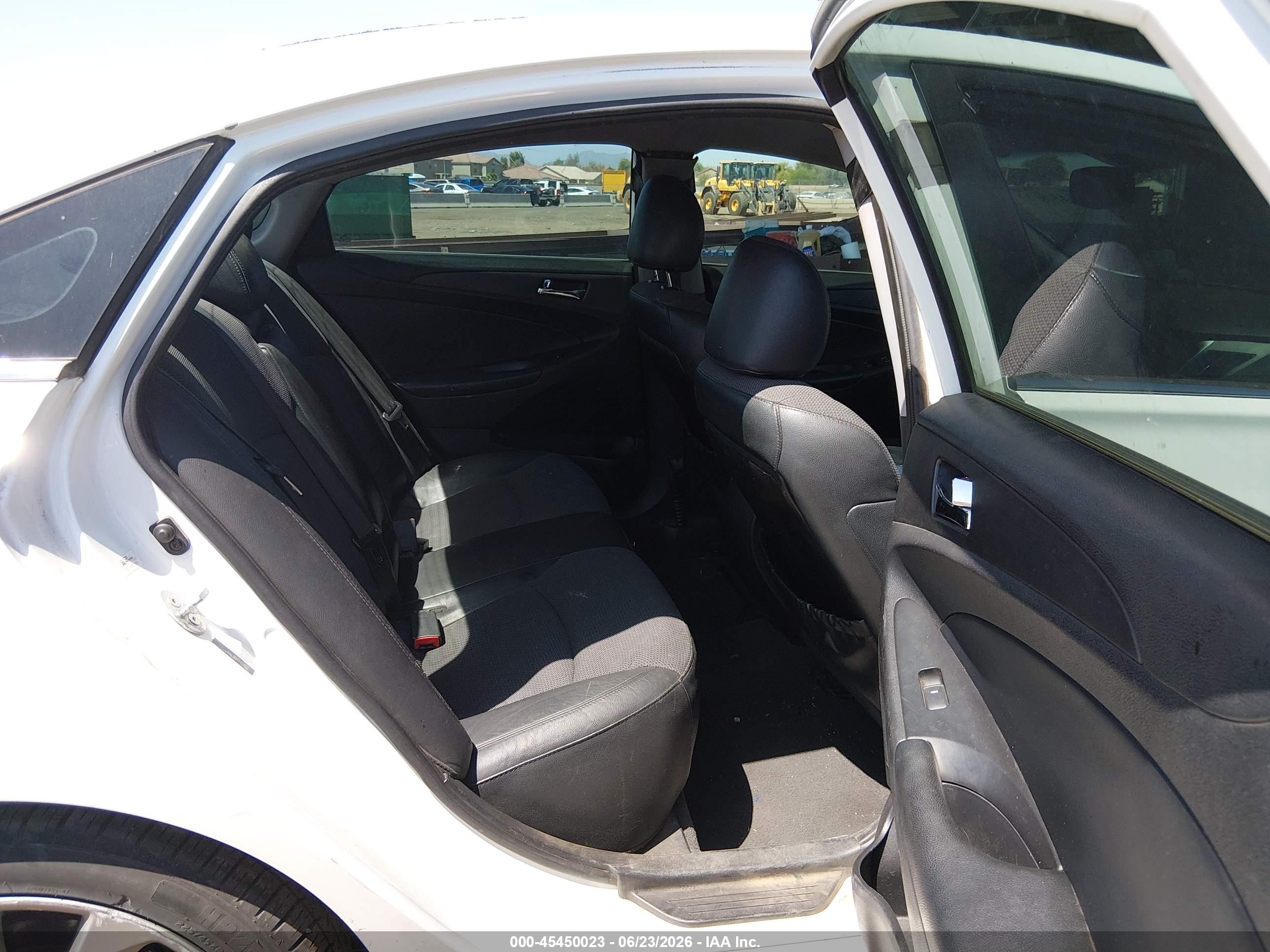 2013 Hyundai Sonata Se White vin: 5NPEC4AC3DH741300