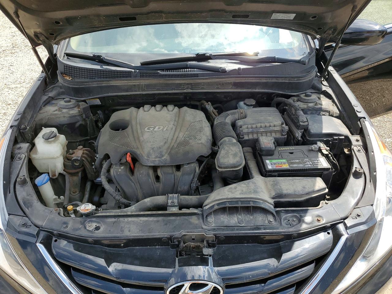 2013 Hyundai Sonata Gls Black vin: 5NPEC4AC3DH773473