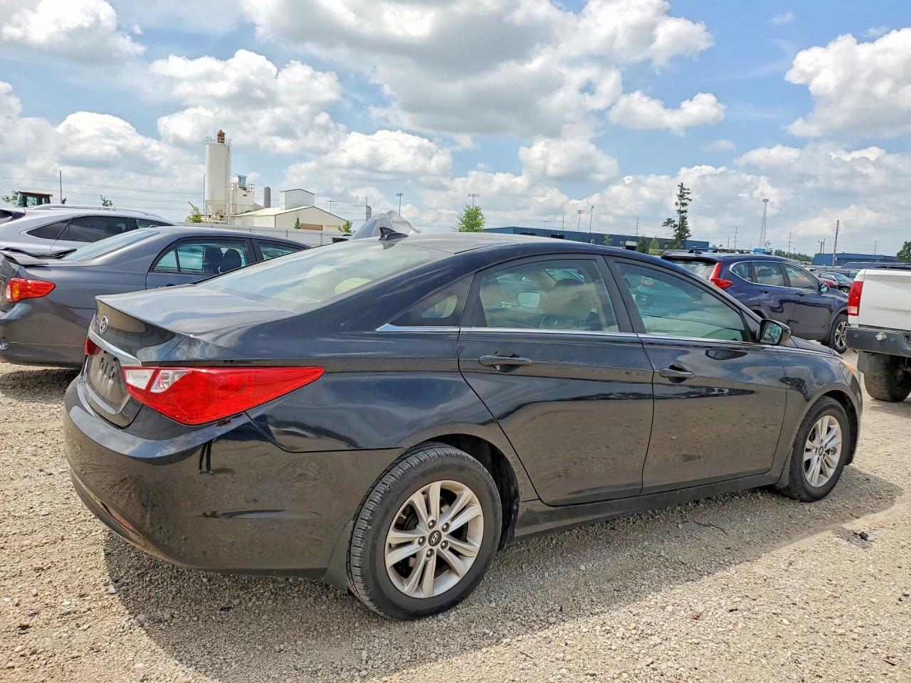 2013 Hyundai Sonata Gls Black vin: 5NPEC4AC3DH773473