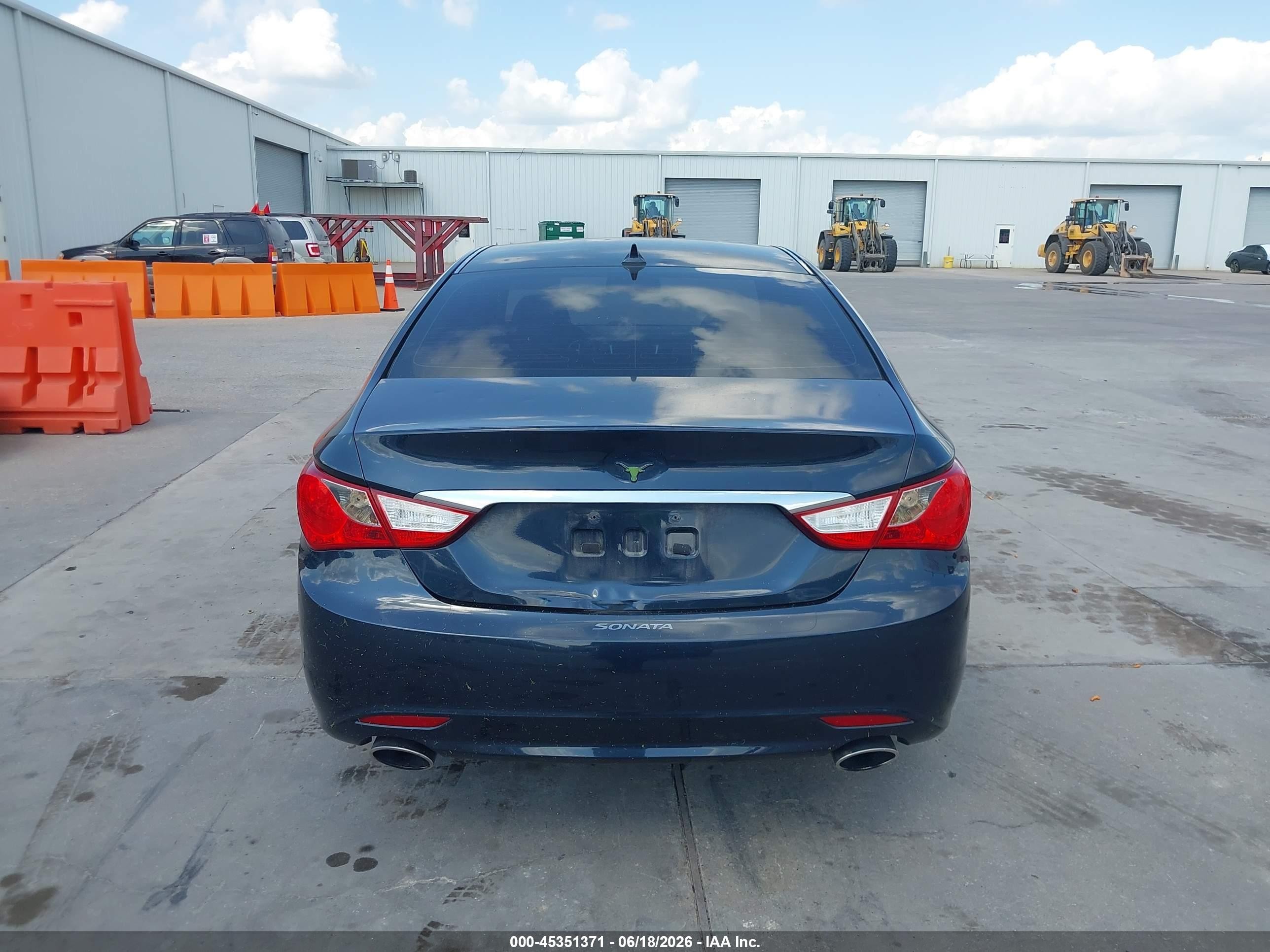 2013 Hyundai Sonata Se Blue vin: 5NPEC4AC3DH786804