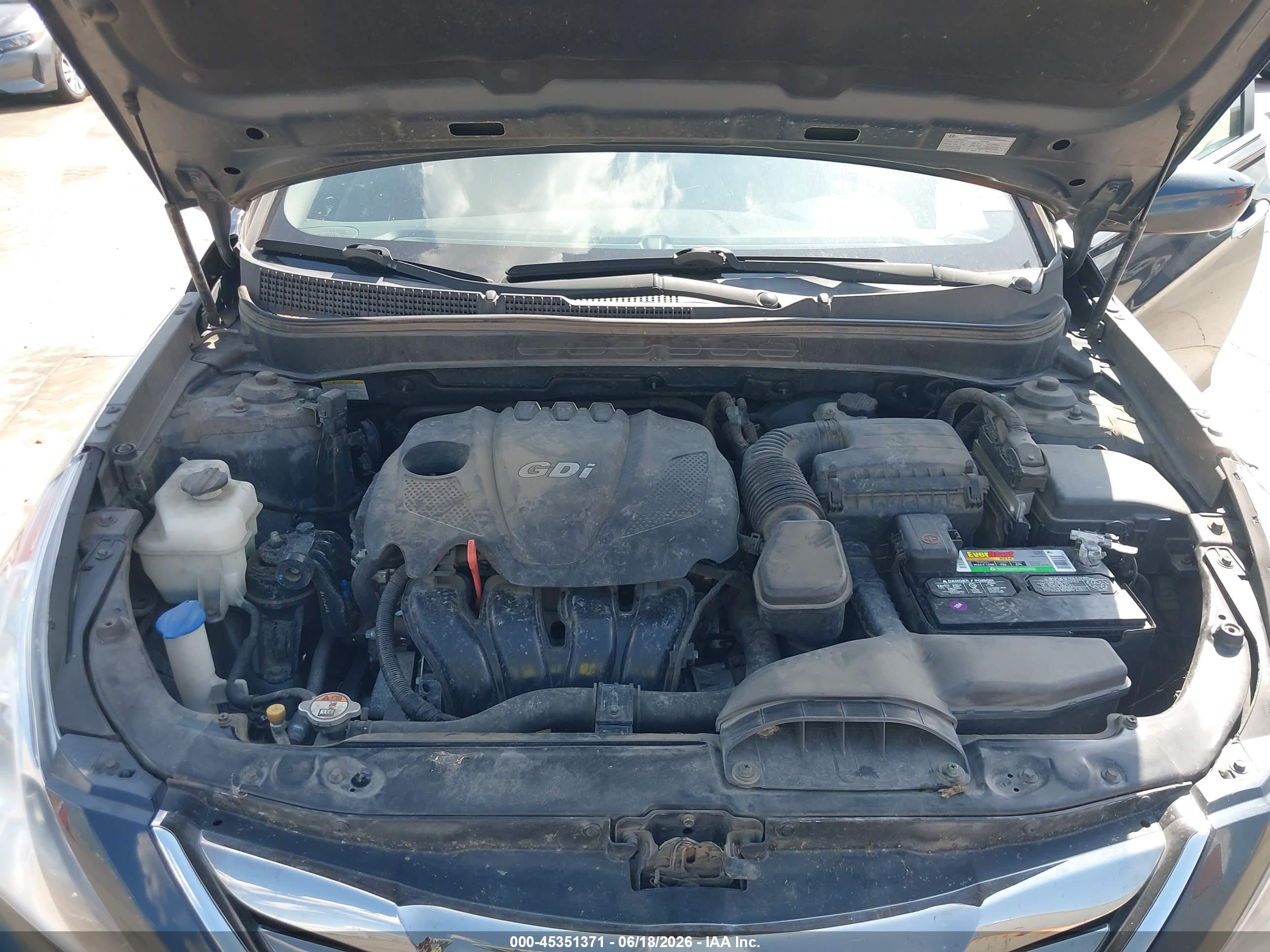 2013 Hyundai Sonata Se Blue vin: 5NPEC4AC3DH786804