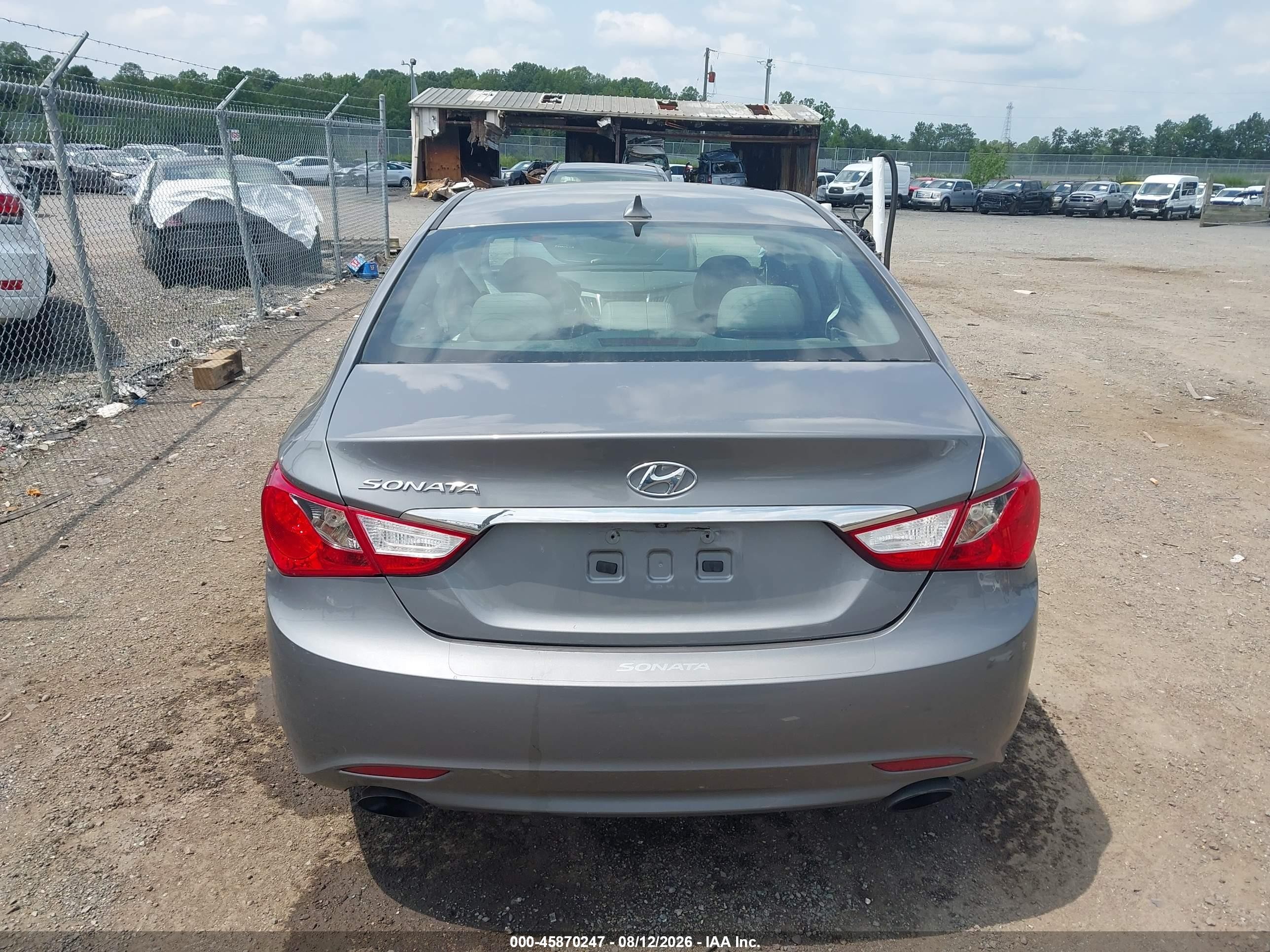 2013 Hyundai Sonata Se Gray vin: 5NPEC4AC3DH792960