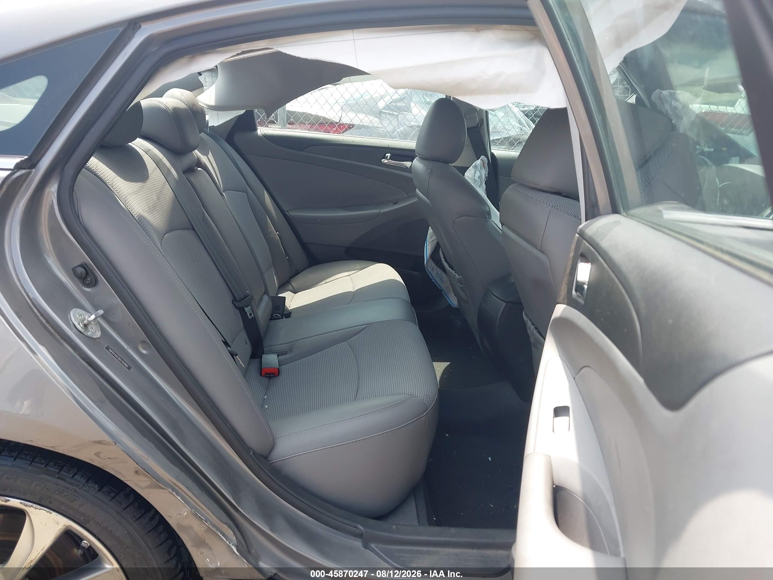 2013 Hyundai Sonata Se Gray vin: 5NPEC4AC3DH792960