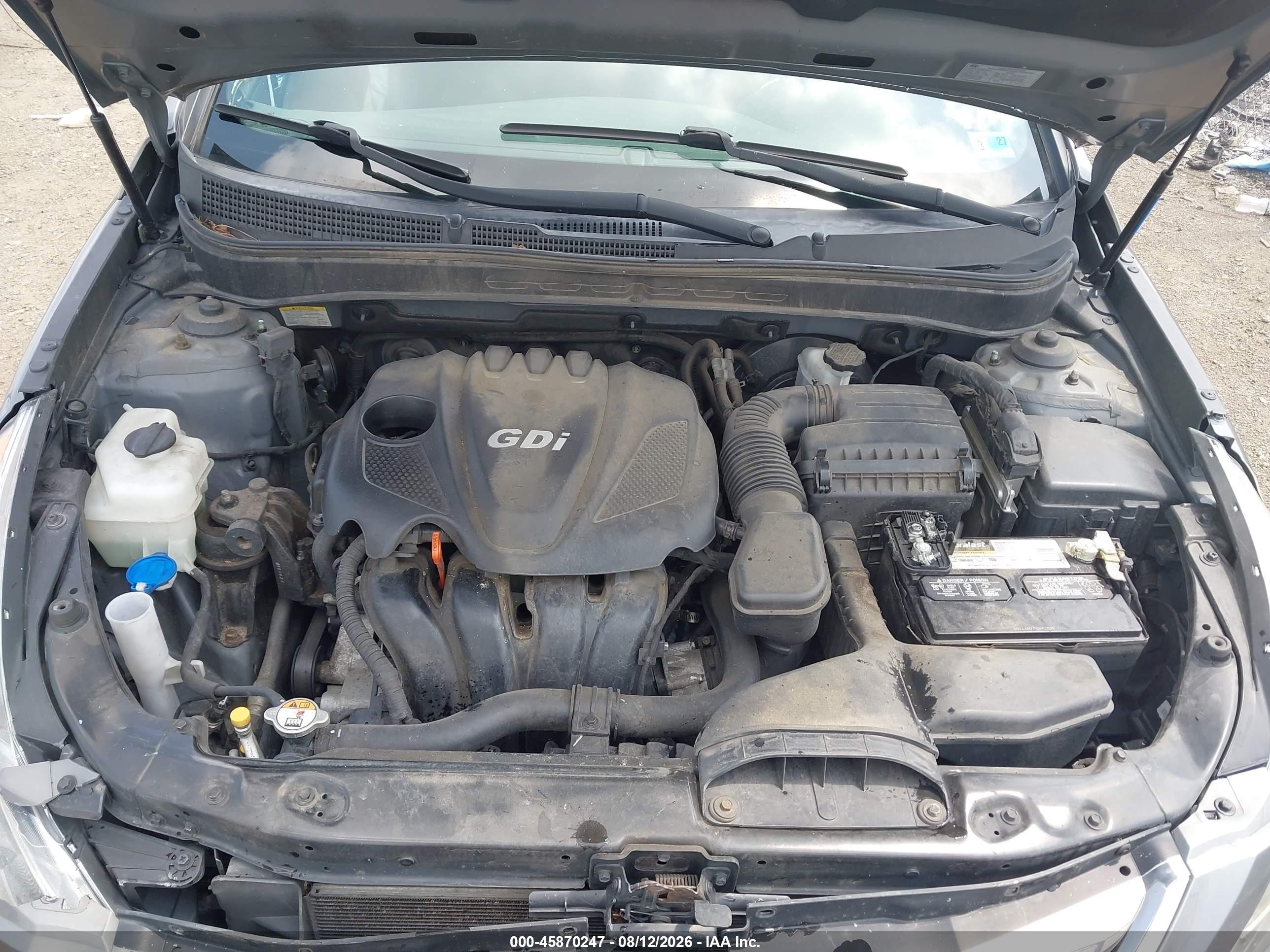 2013 Hyundai Sonata Se Gray vin: 5NPEC4AC3DH792960