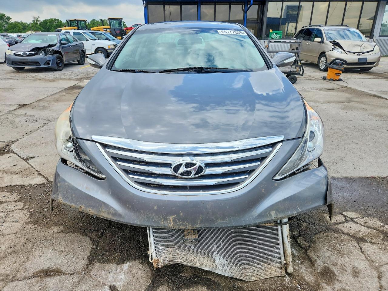 2014 Hyundai Sonata Limited Silver vin: 5NPEC4AC3EH816532