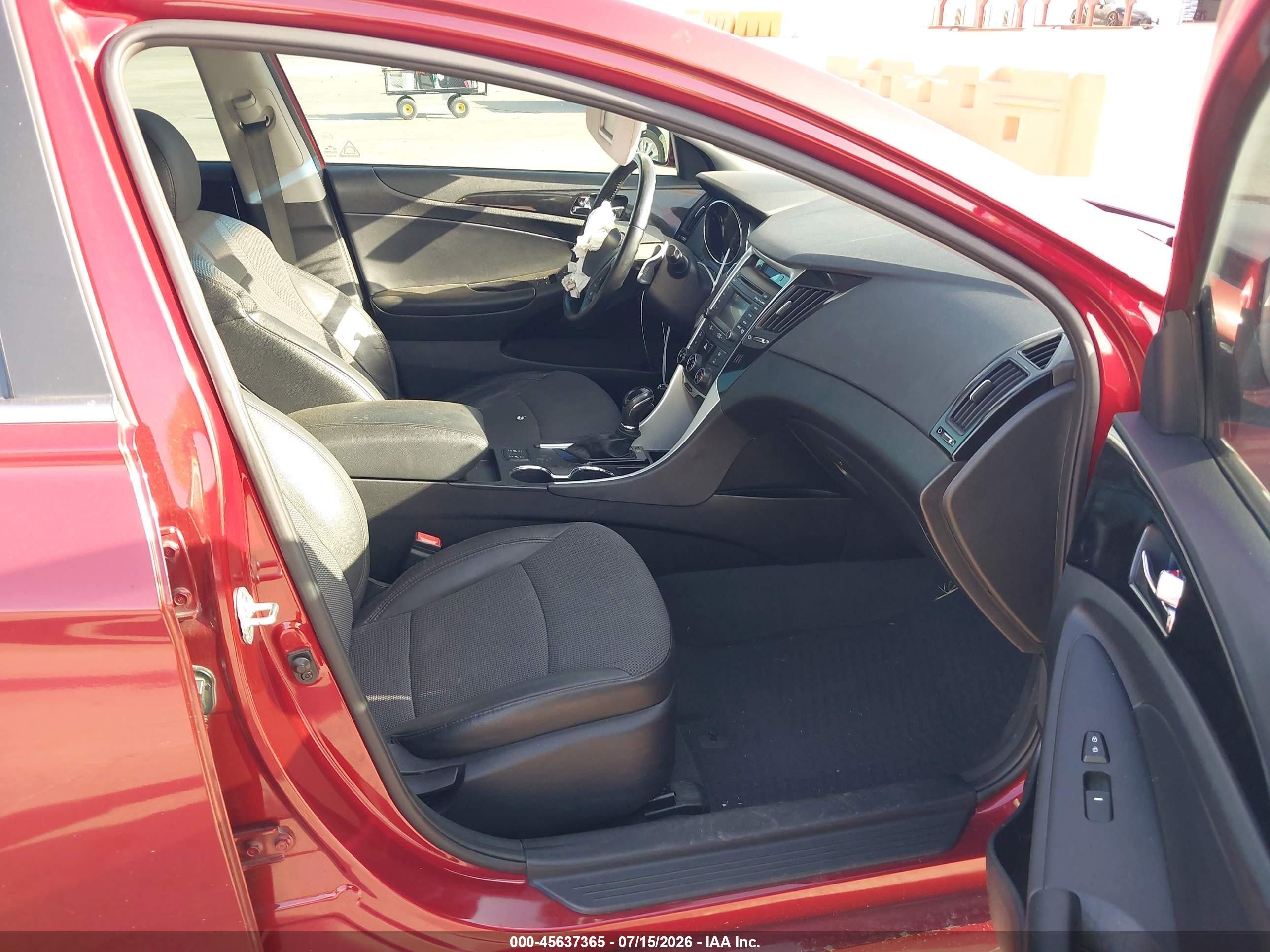 2014 Hyundai Sonata Se Red vin: 5NPEC4AC3EH823495