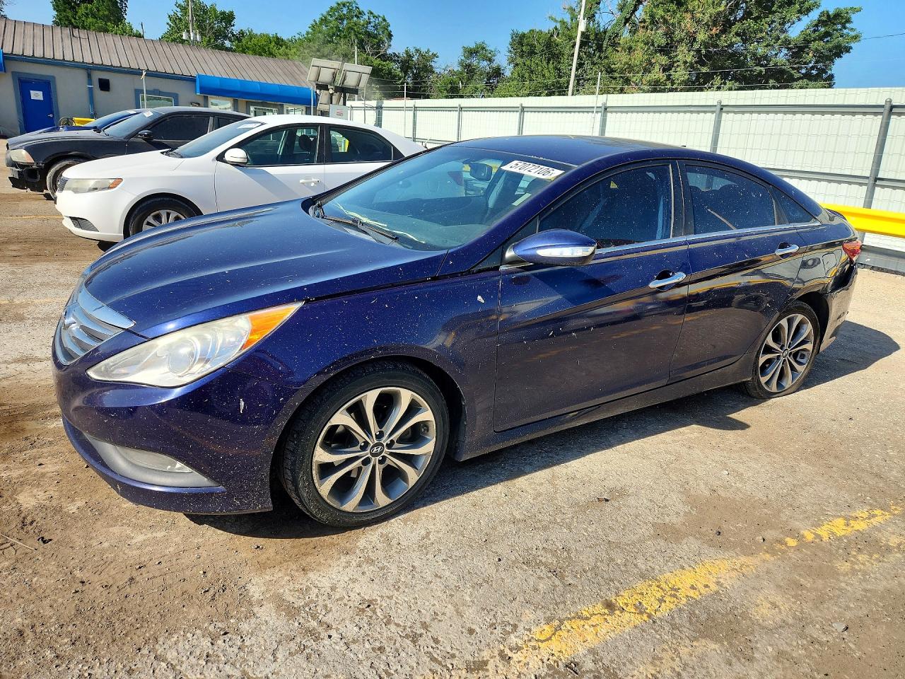 2014 Hyundai Sonata Se Blue vin: 5NPEC4AC3EH825683