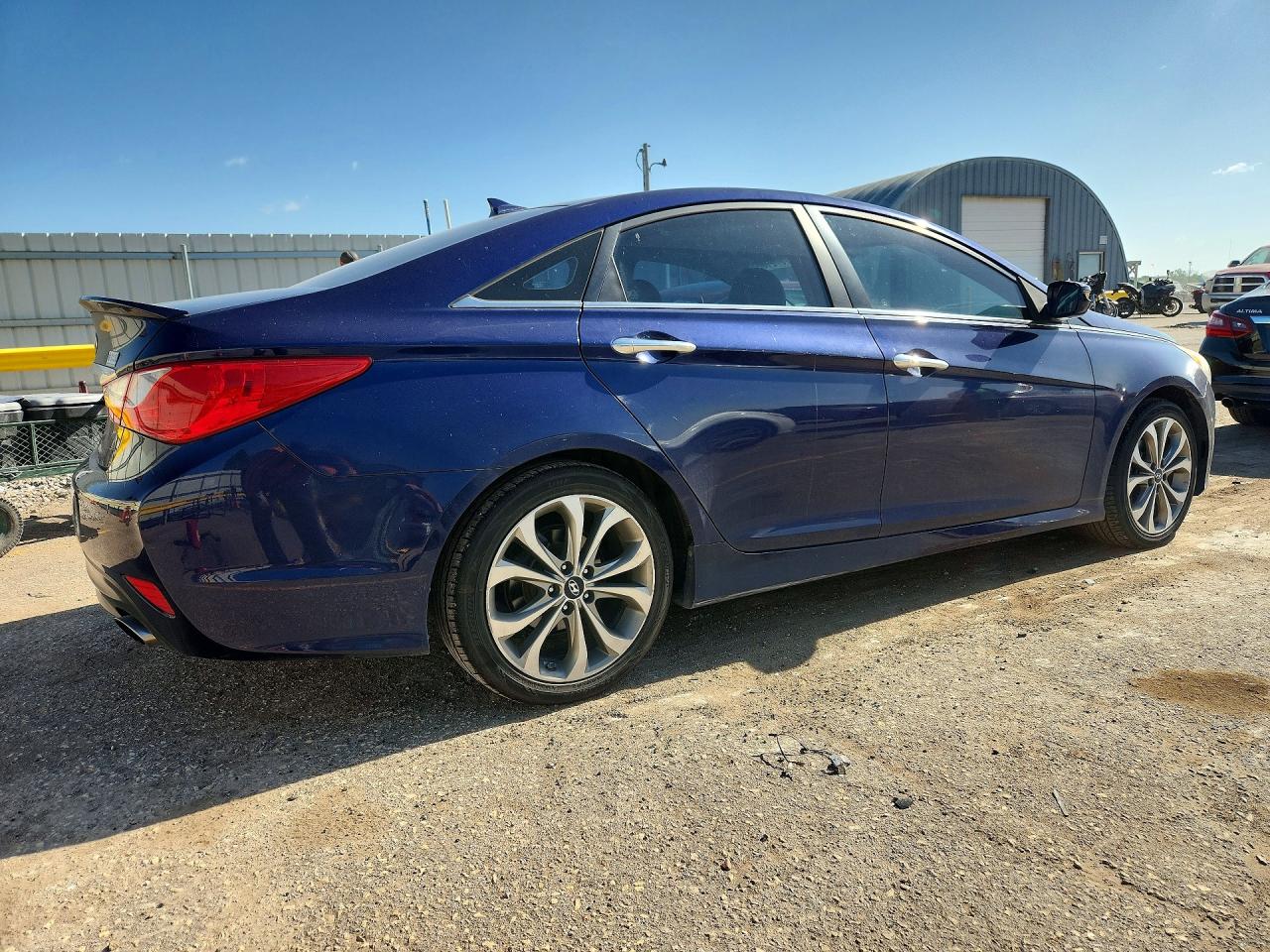 2014 Hyundai Sonata Se Blue vin: 5NPEC4AC3EH825683