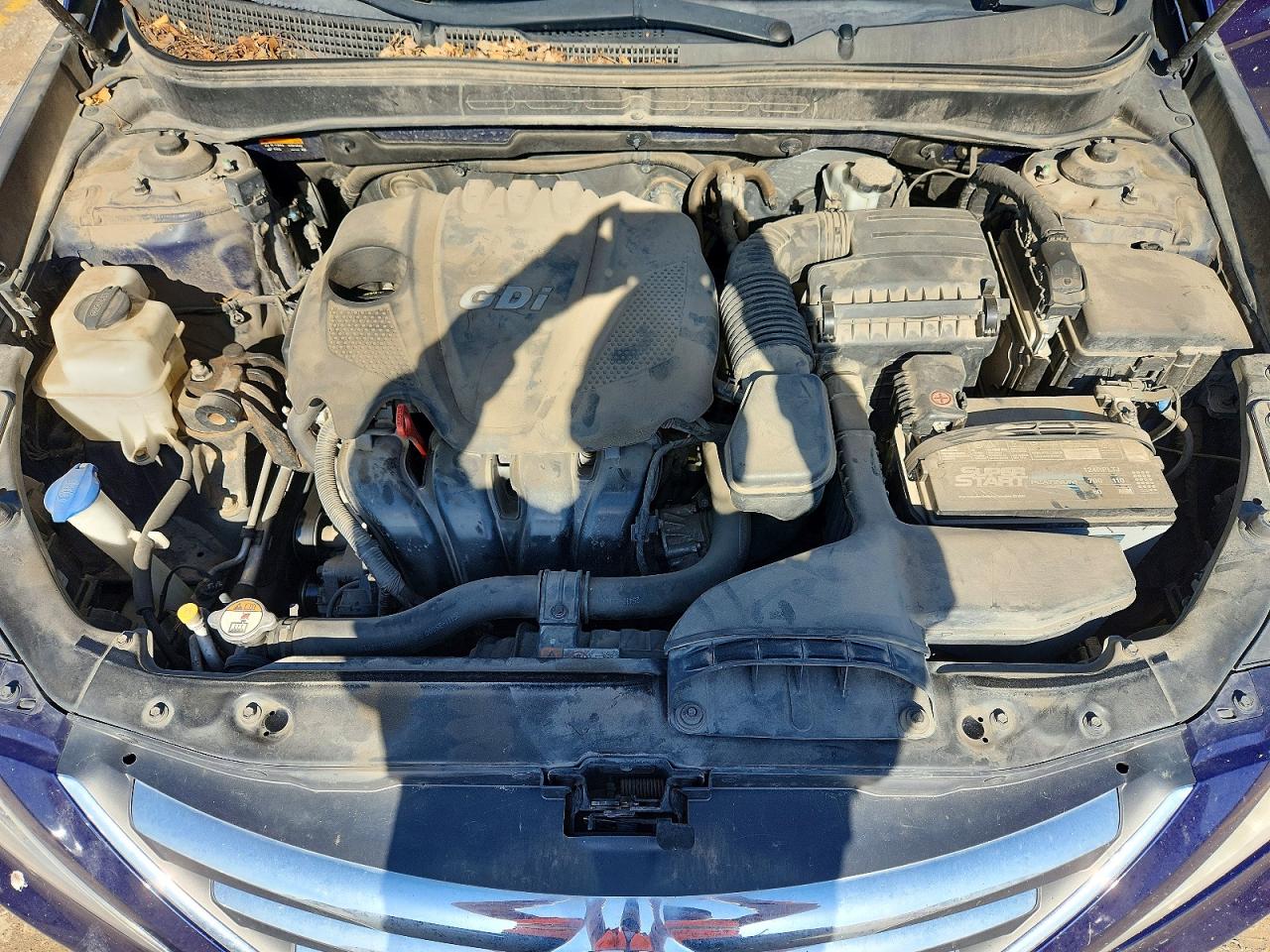 2014 Hyundai Sonata Se Blue vin: 5NPEC4AC3EH825683