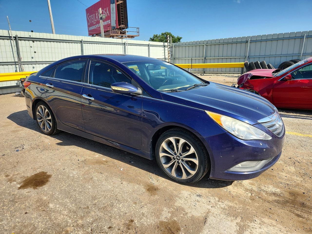 2014 Hyundai Sonata Se Blue vin: 5NPEC4AC3EH825683