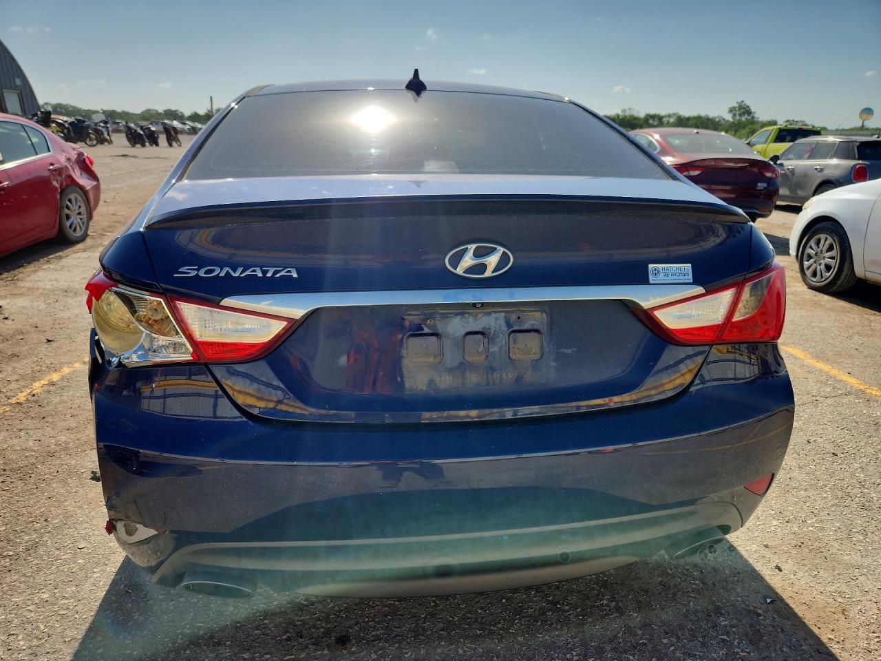 2014 Hyundai Sonata Se Blue vin: 5NPEC4AC3EH825683