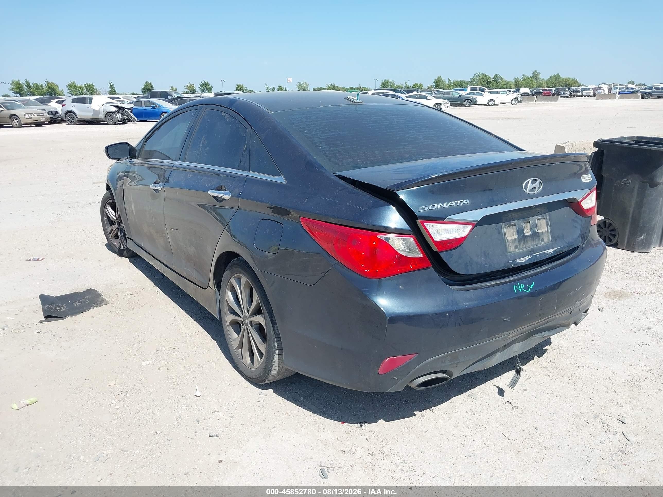2014 Hyundai Sonata Se Dark Blue vin: 5NPEC4AC3EH864273