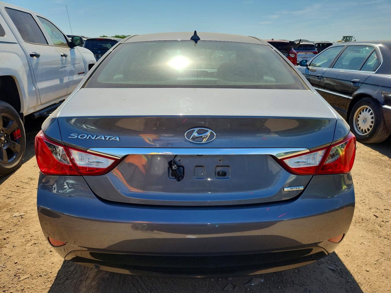2014 Hyundai Sonata Limited Gray vin: 5NPEC4AC3EH888055