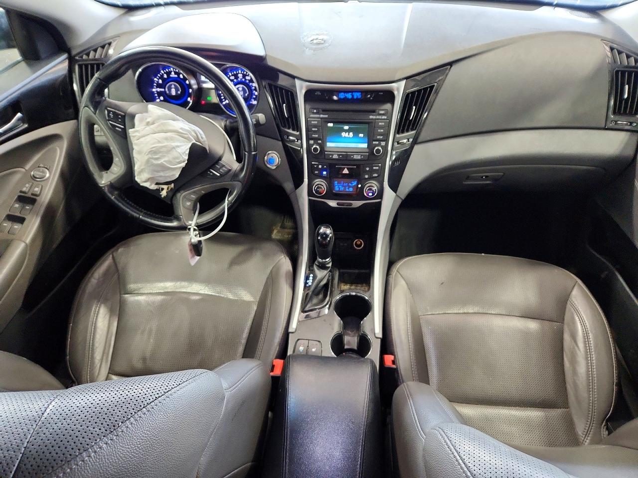 2014 Hyundai Sonata Limited Blue vin: 5NPEC4AC3EH913505