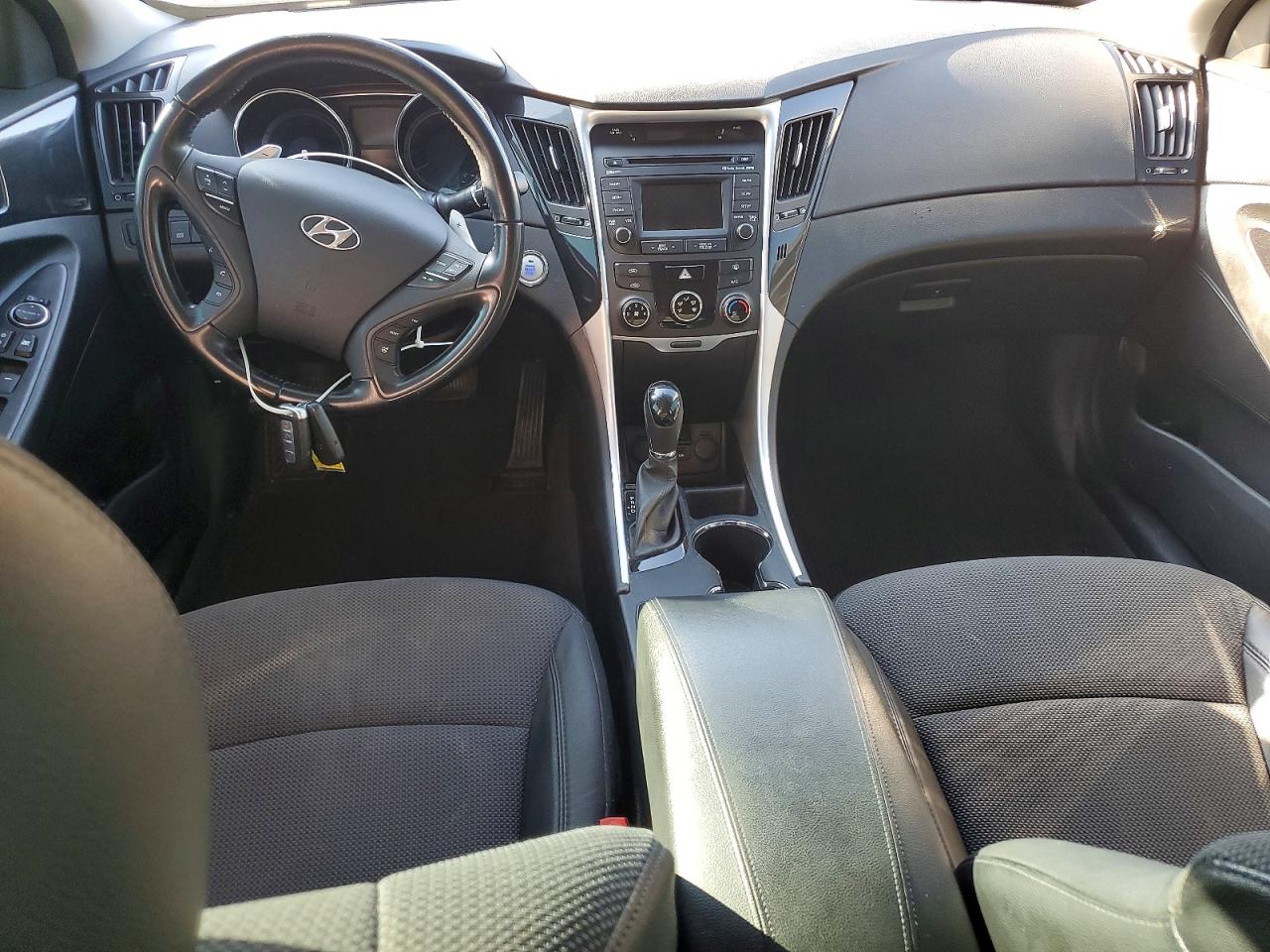 2014 Hyundai Sonata Se White vin: 5NPEC4AC3EH921247