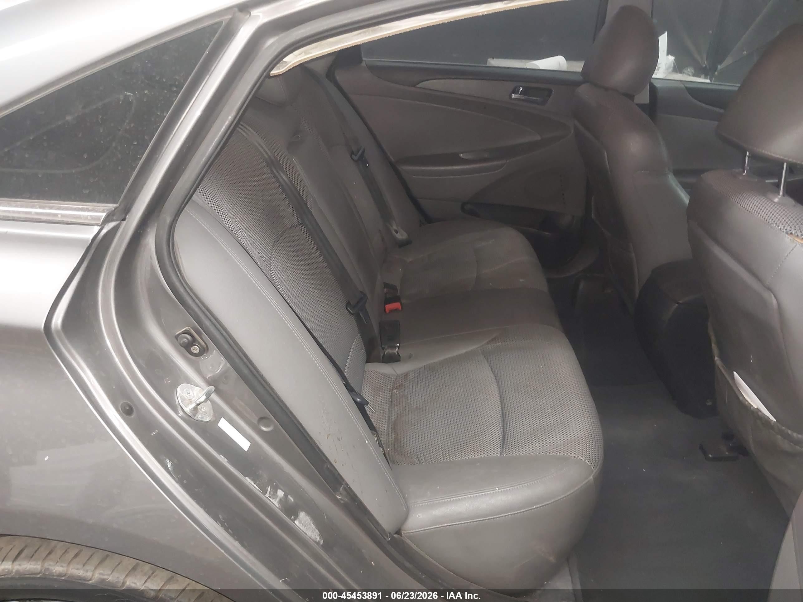 2011 Hyundai Sonata Se Gray vin: 5NPEC4AC4BH023915