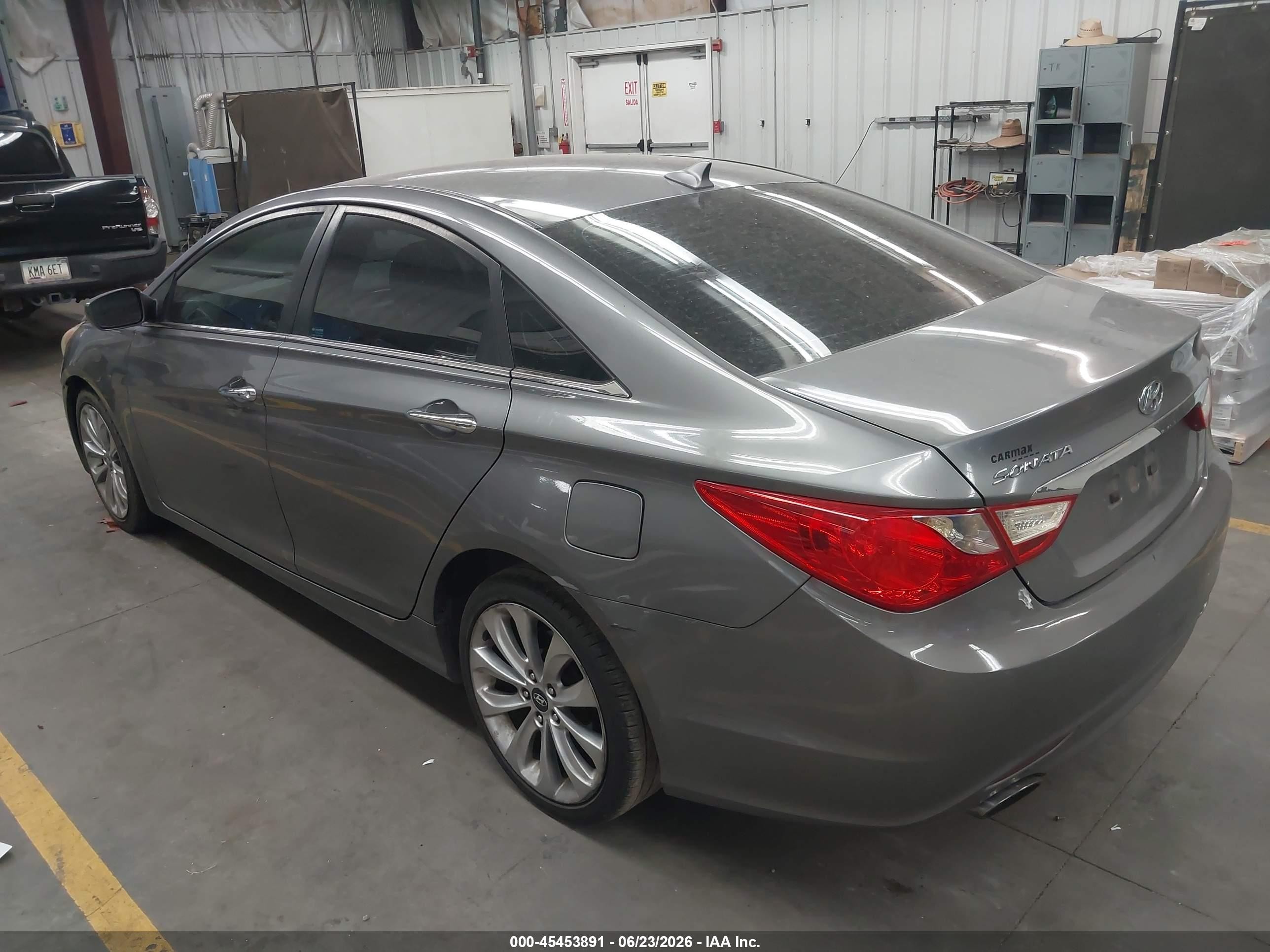 2011 Hyundai Sonata Se Gray vin: 5NPEC4AC4BH023915