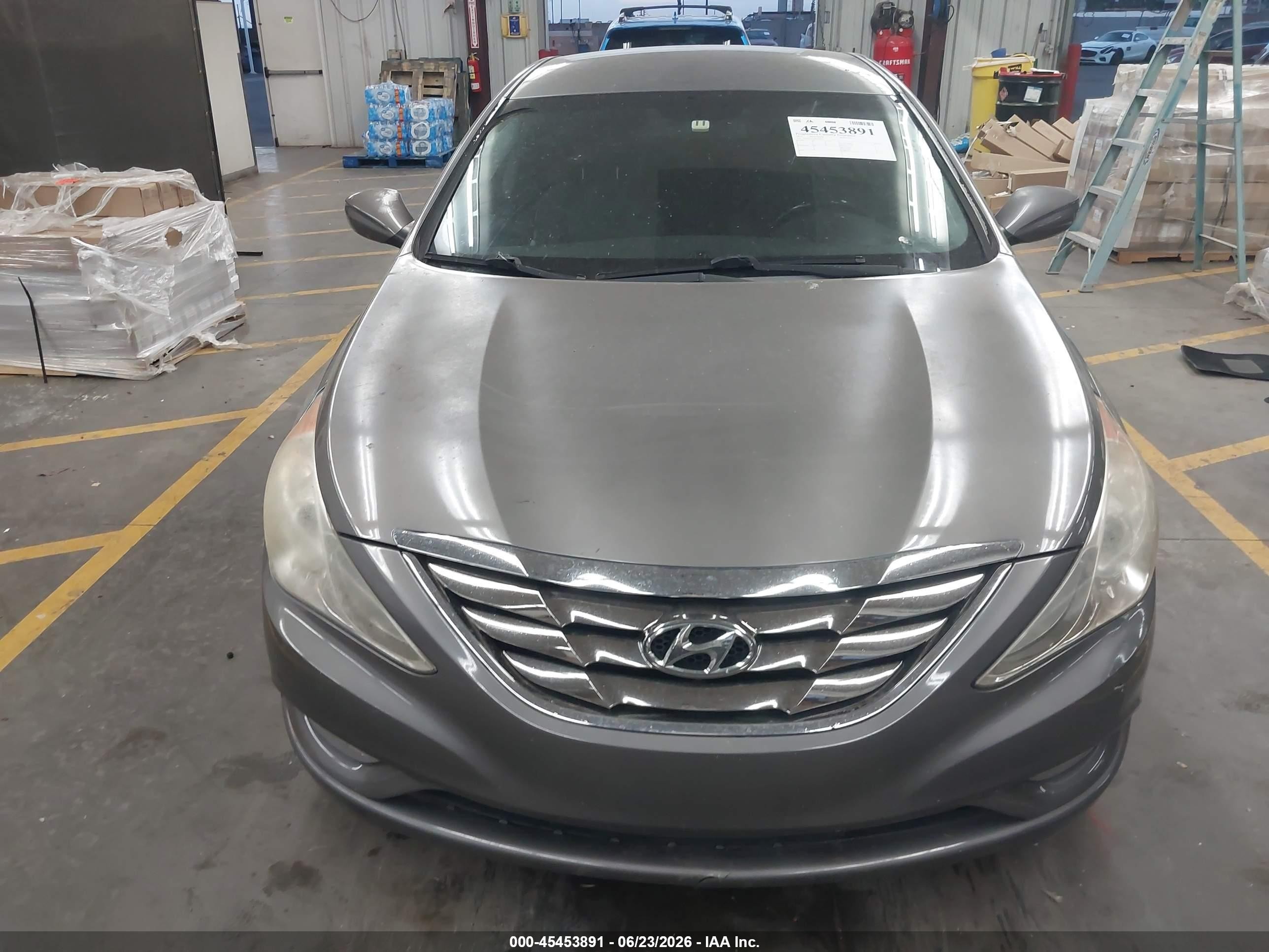 2011 Hyundai Sonata Se Gray vin: 5NPEC4AC4BH023915
