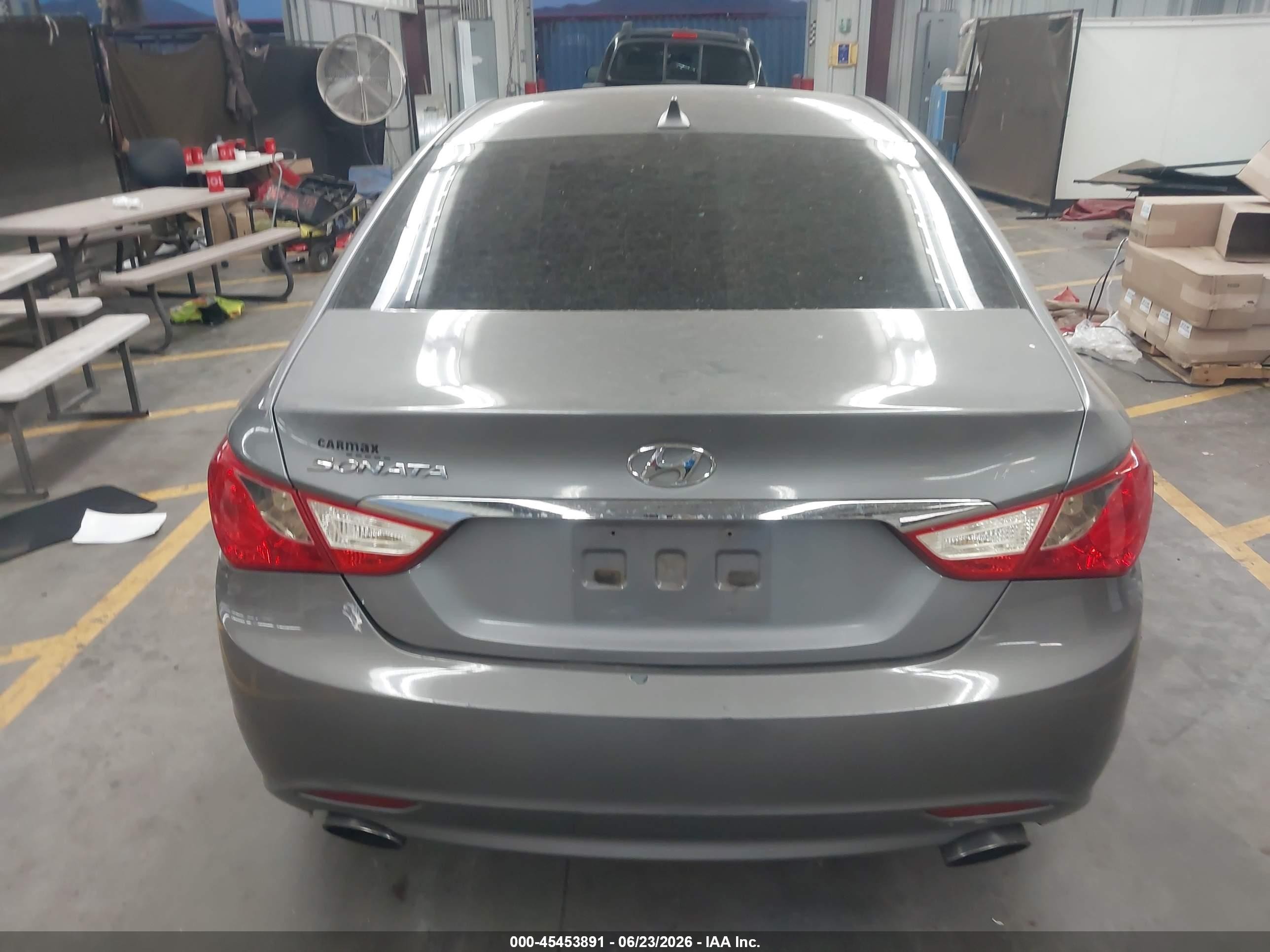 2011 Hyundai Sonata Se Gray vin: 5NPEC4AC4BH023915