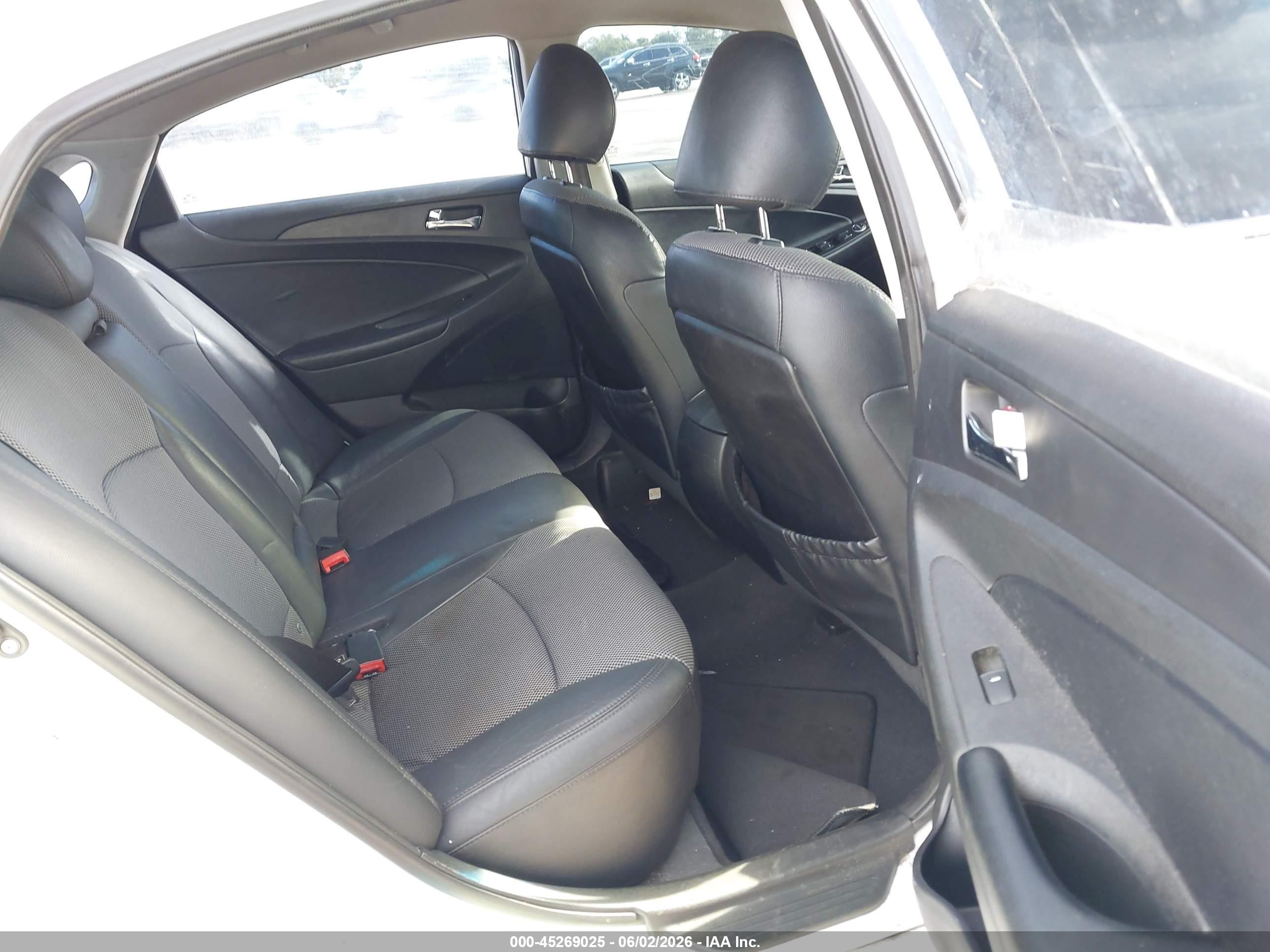2011 Hyundai Sonata Se White vin: 5NPEC4AC4BH034929