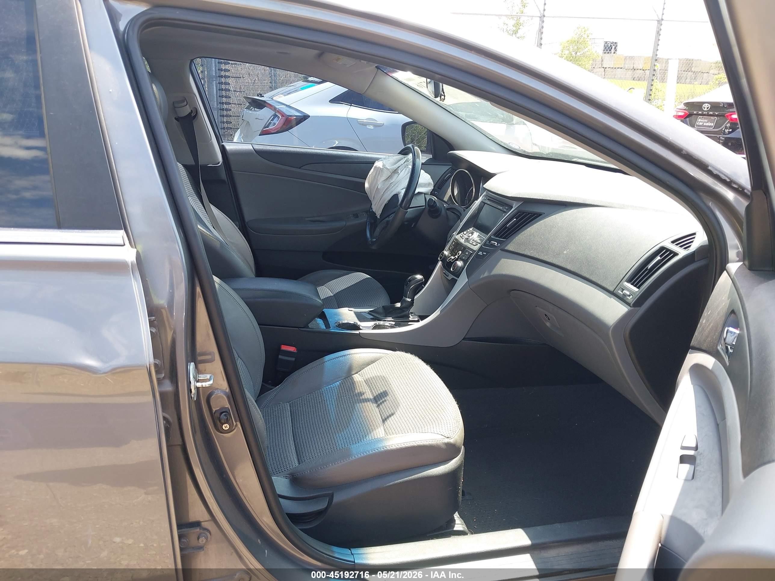 2011 Hyundai Sonata Se Gray vin: 5NPEC4AC4BH039497