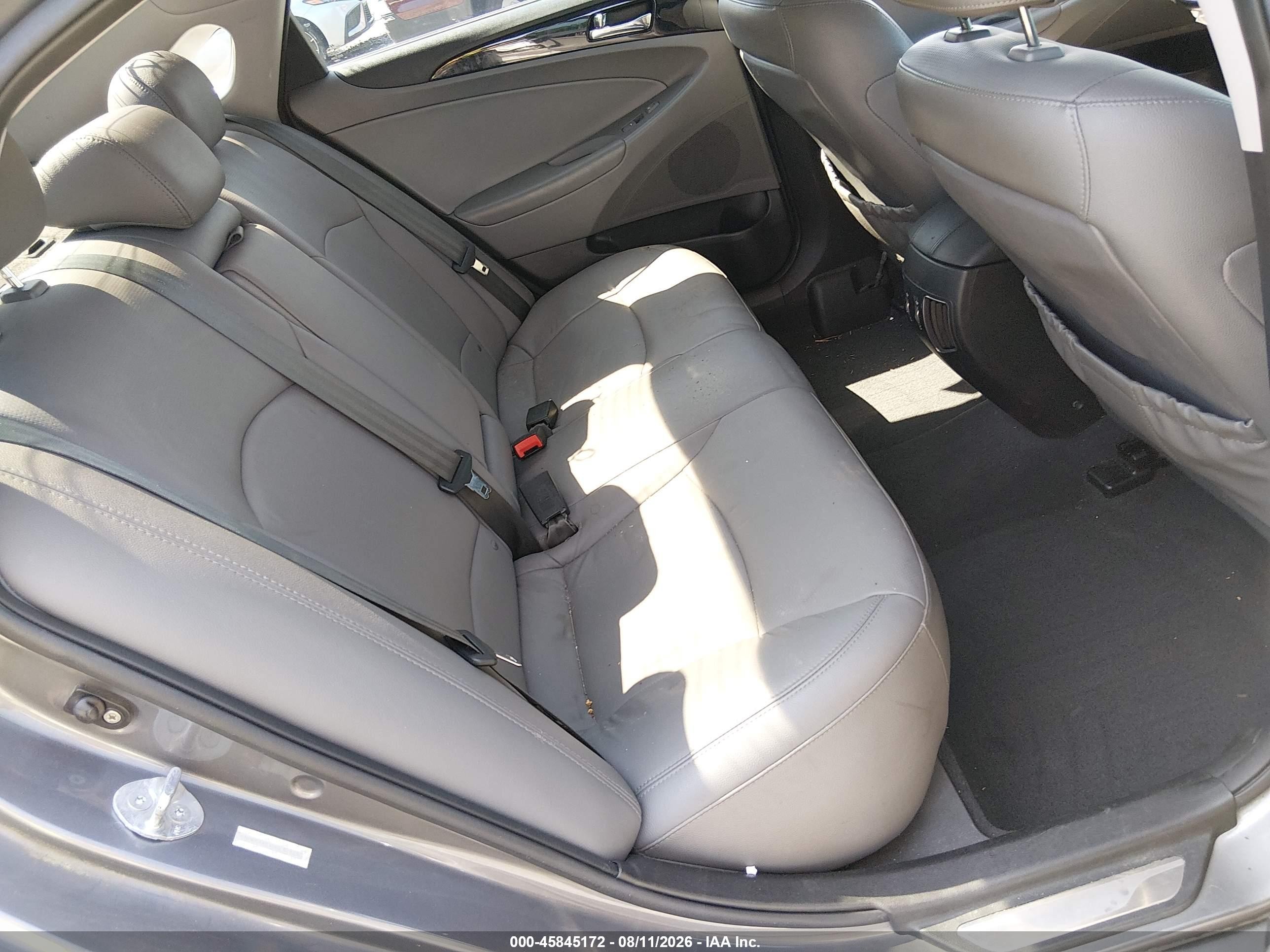 2011 Hyundai Sonata Limited Gray vin: 5NPEC4AC4BH047423
