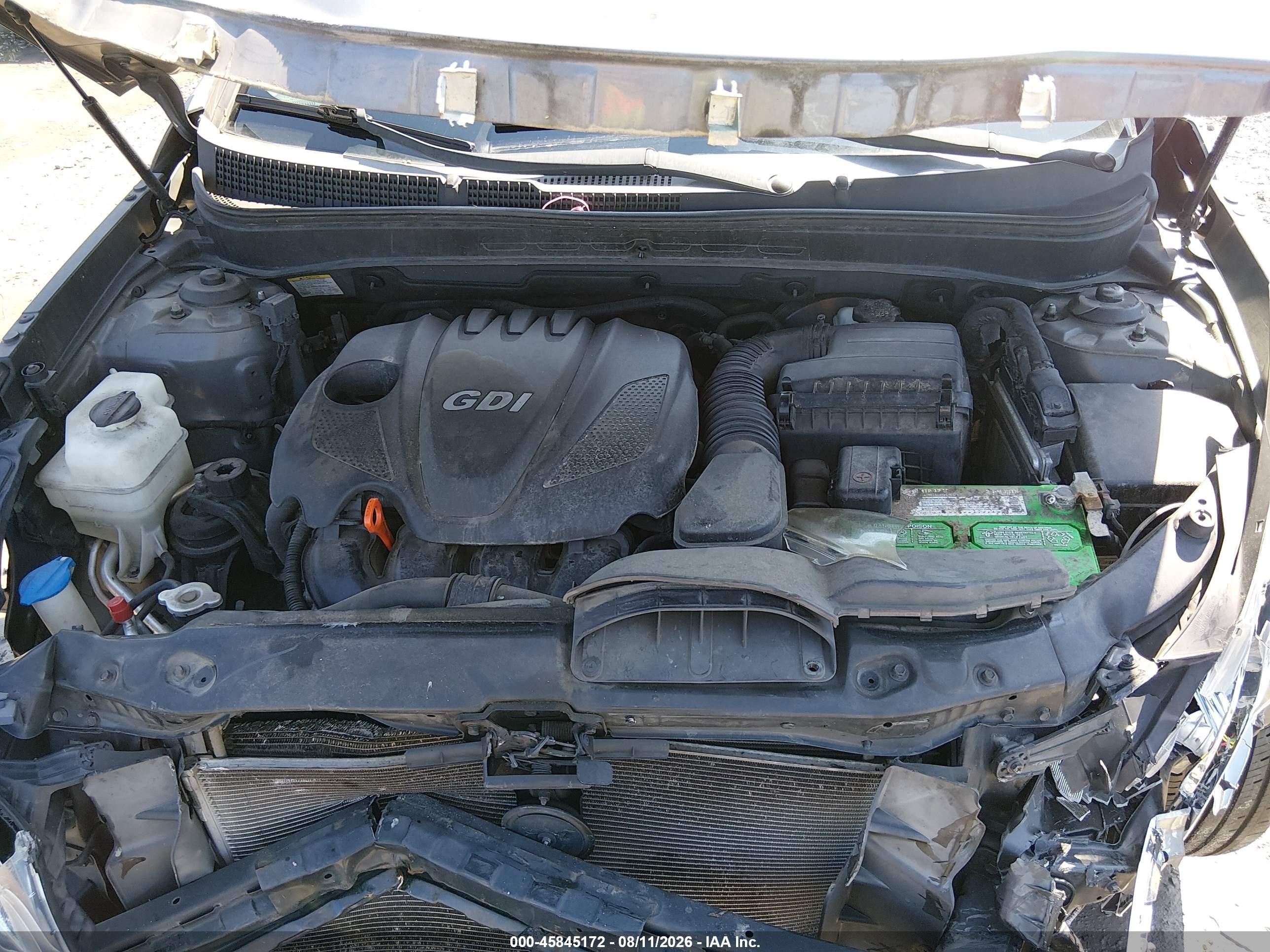 2011 Hyundai Sonata Limited Gray vin: 5NPEC4AC4BH047423