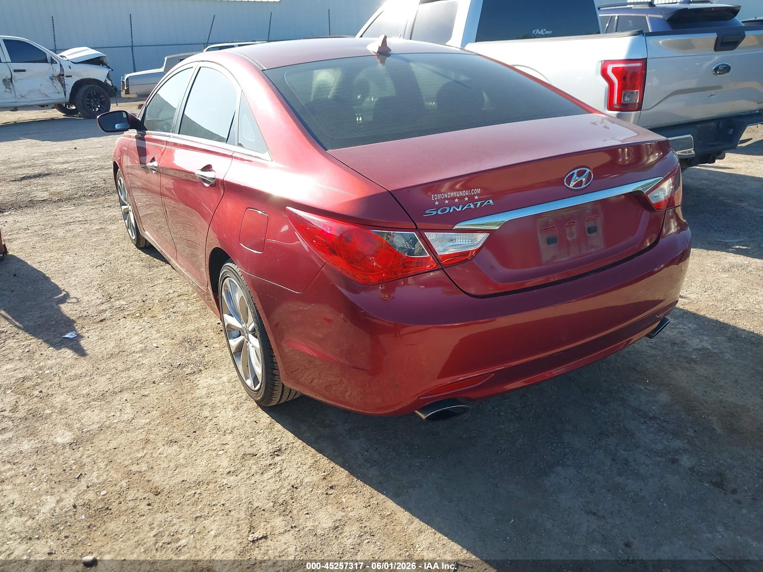 2011 Hyundai Sonata Se Red vin: 5NPEC4AC4BH050046