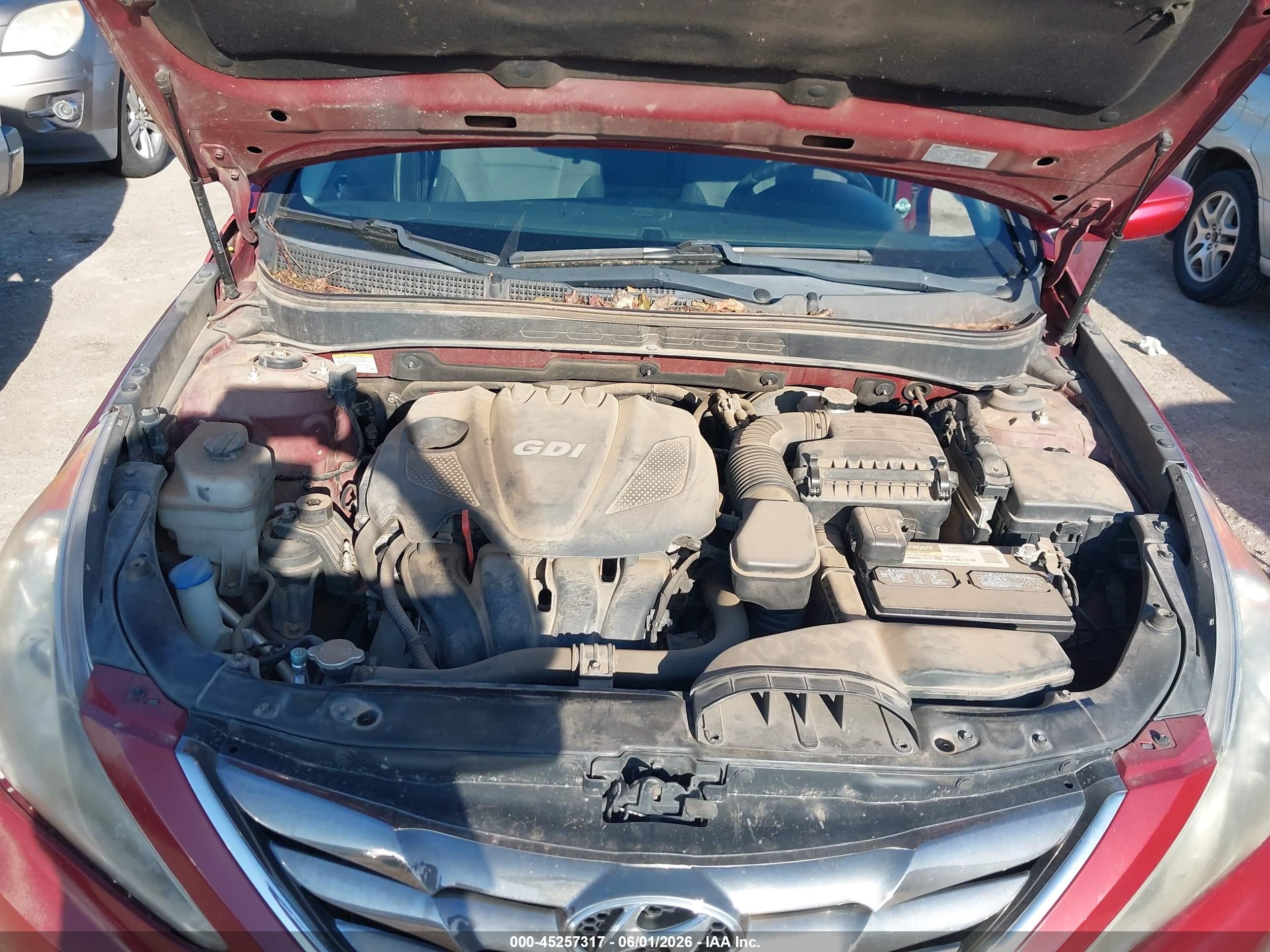 2011 Hyundai Sonata Se Red vin: 5NPEC4AC4BH050046