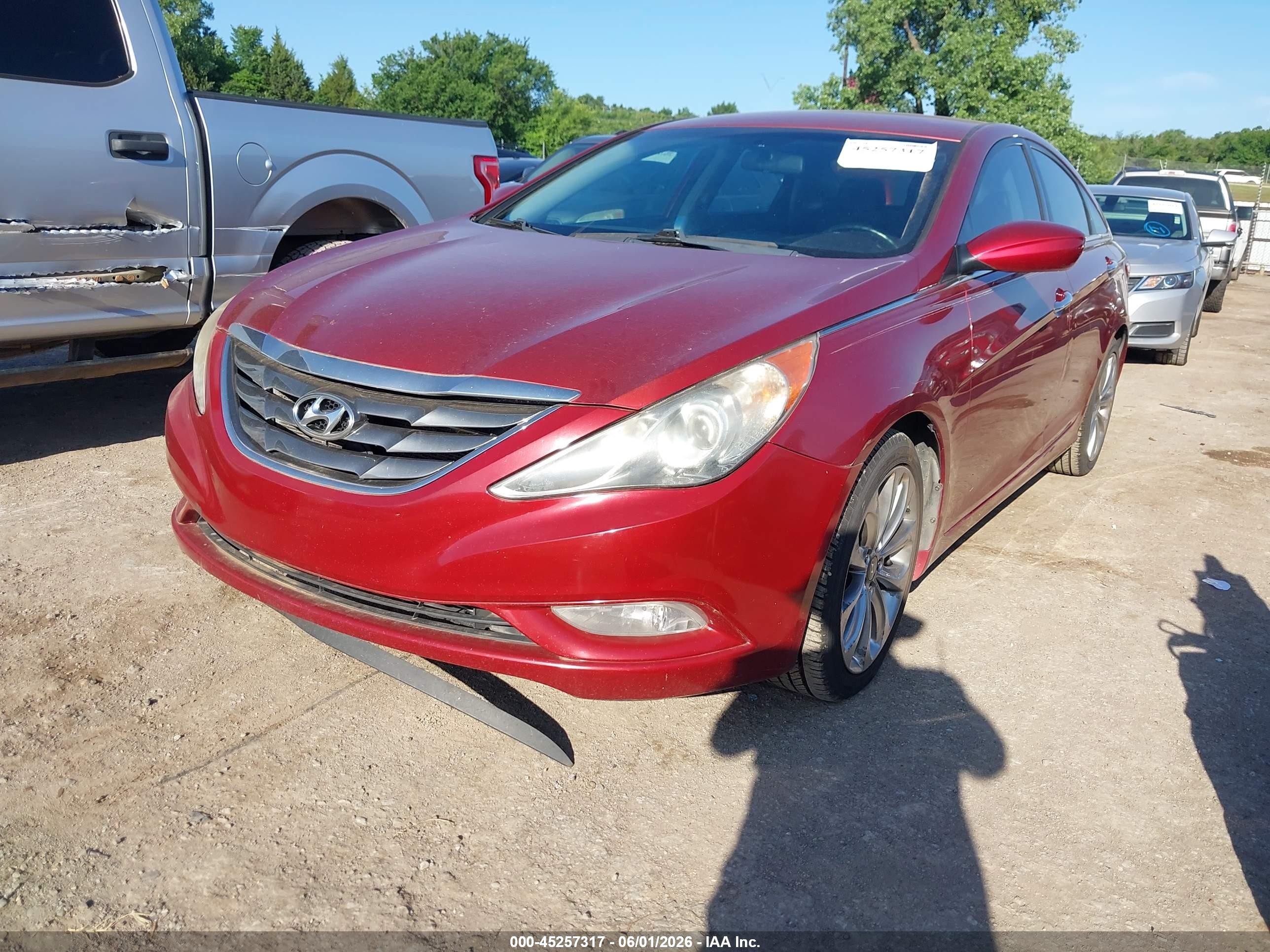 2011 Hyundai Sonata Se Red vin: 5NPEC4AC4BH050046