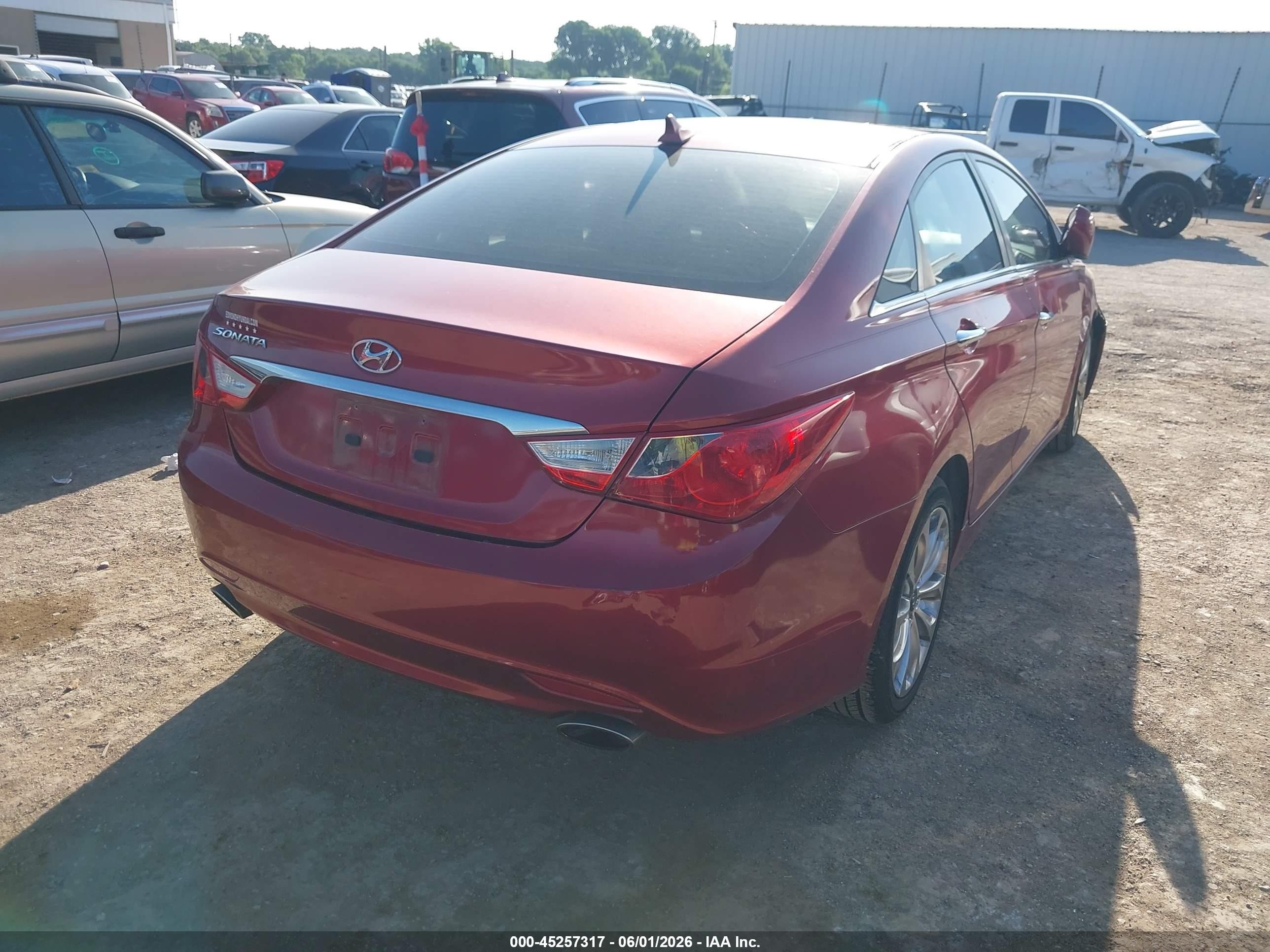 2011 Hyundai Sonata Se Red vin: 5NPEC4AC4BH050046