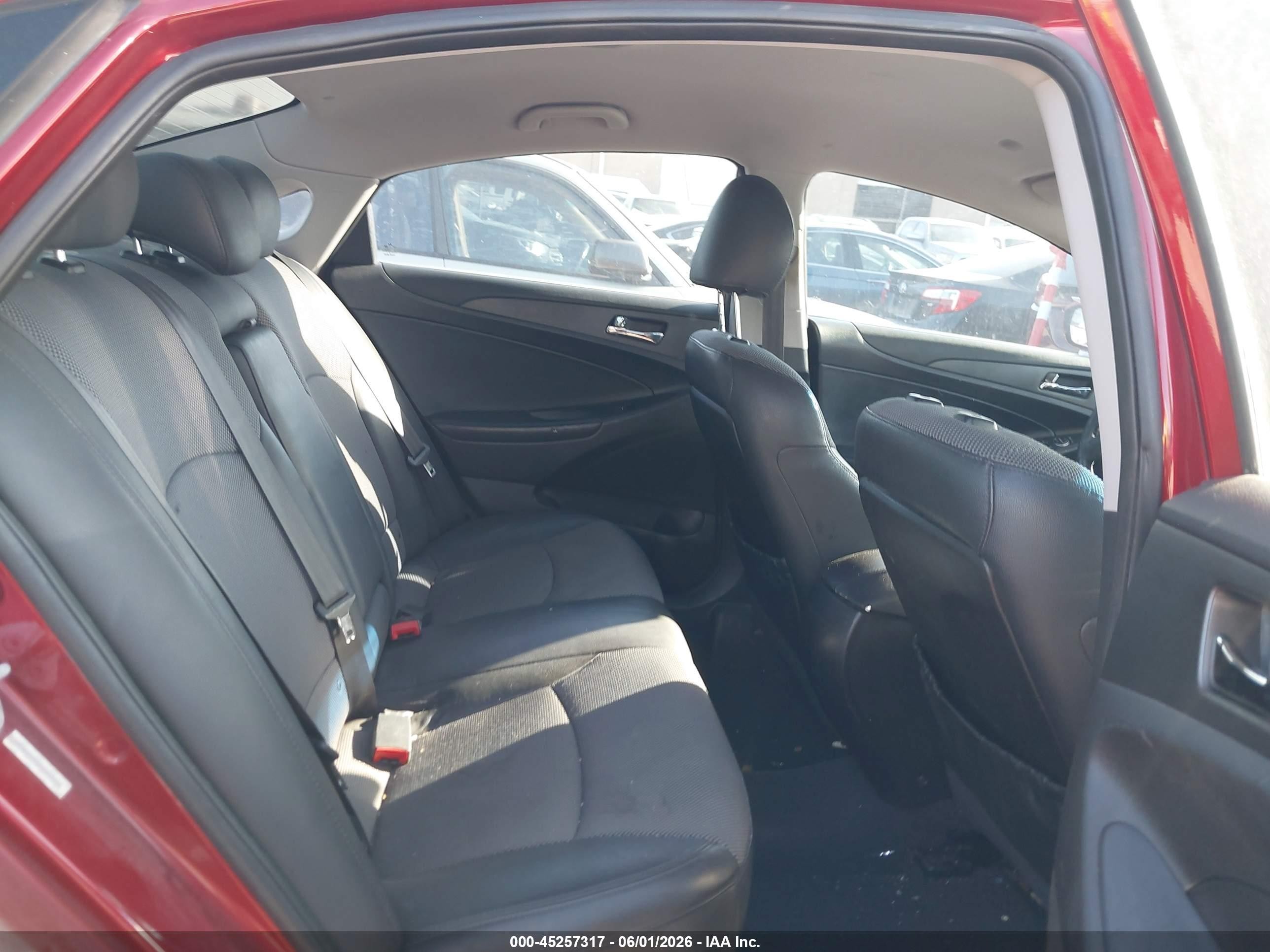 2011 Hyundai Sonata Se Red vin: 5NPEC4AC4BH050046