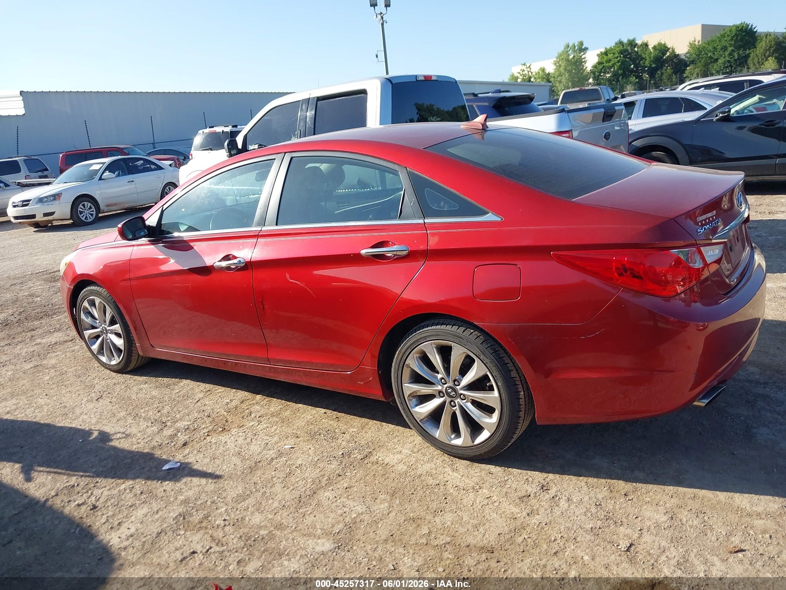 2011 Hyundai Sonata Se Red vin: 5NPEC4AC4BH050046