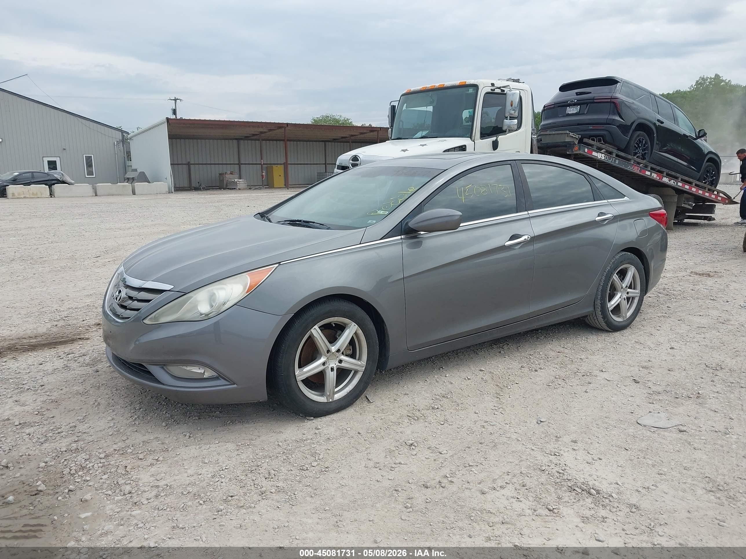 2011 Hyundai Sonata Se Gray vin: 5NPEC4AC4BH067493