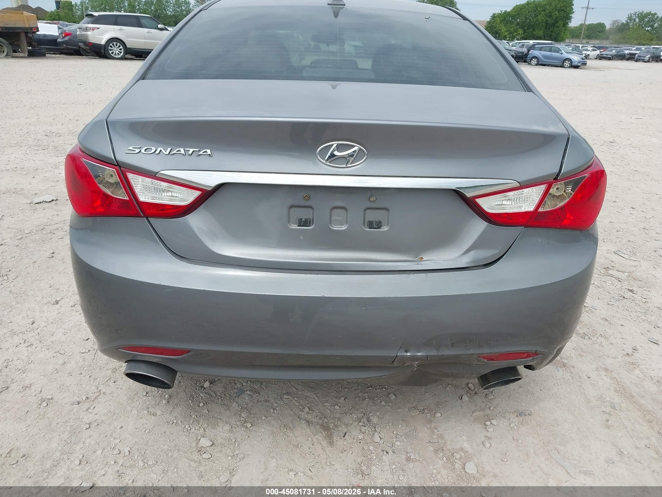 2011 Hyundai Sonata Se Gray vin: 5NPEC4AC4BH067493
