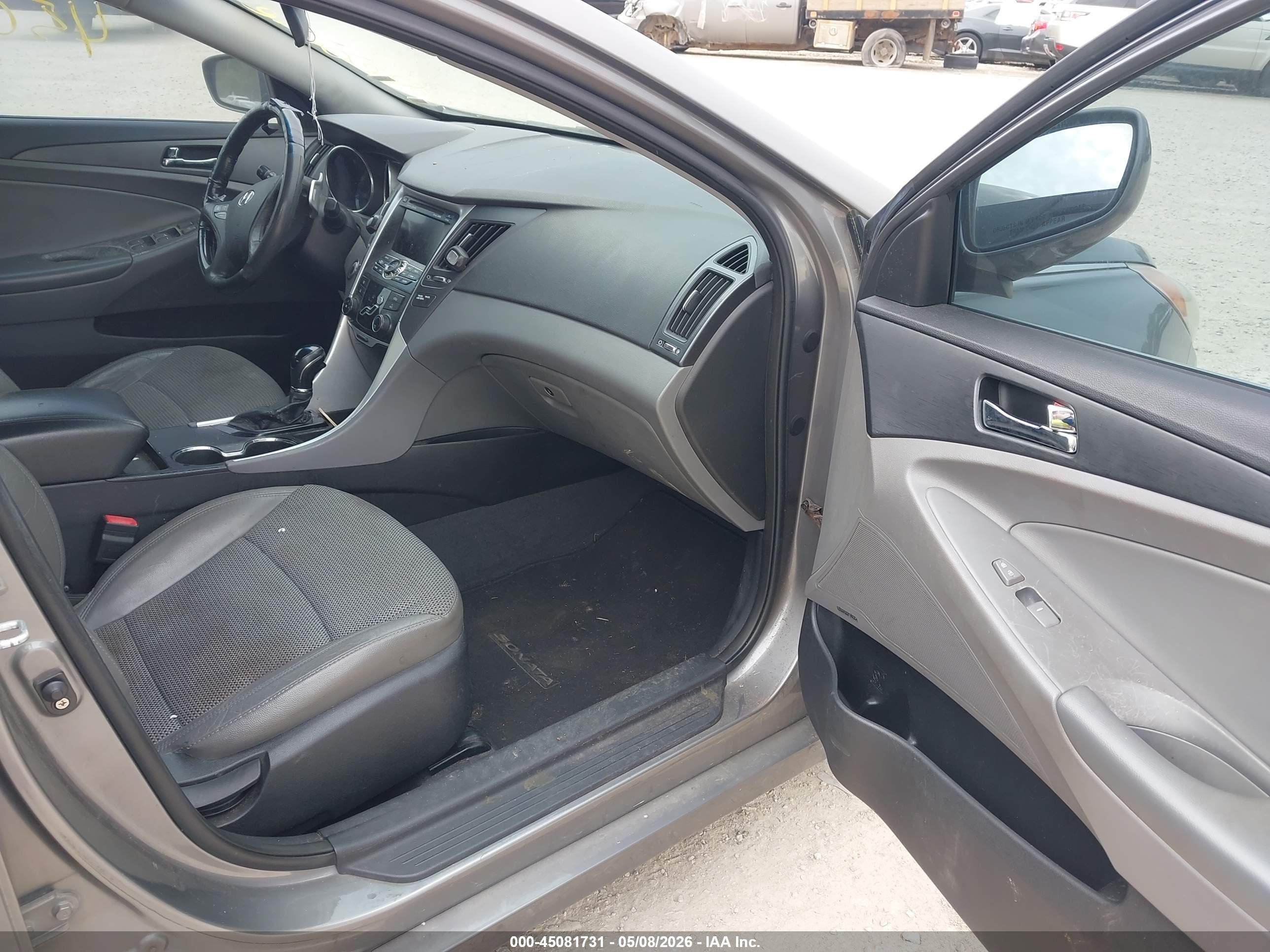 2011 Hyundai Sonata Se Gray vin: 5NPEC4AC4BH067493