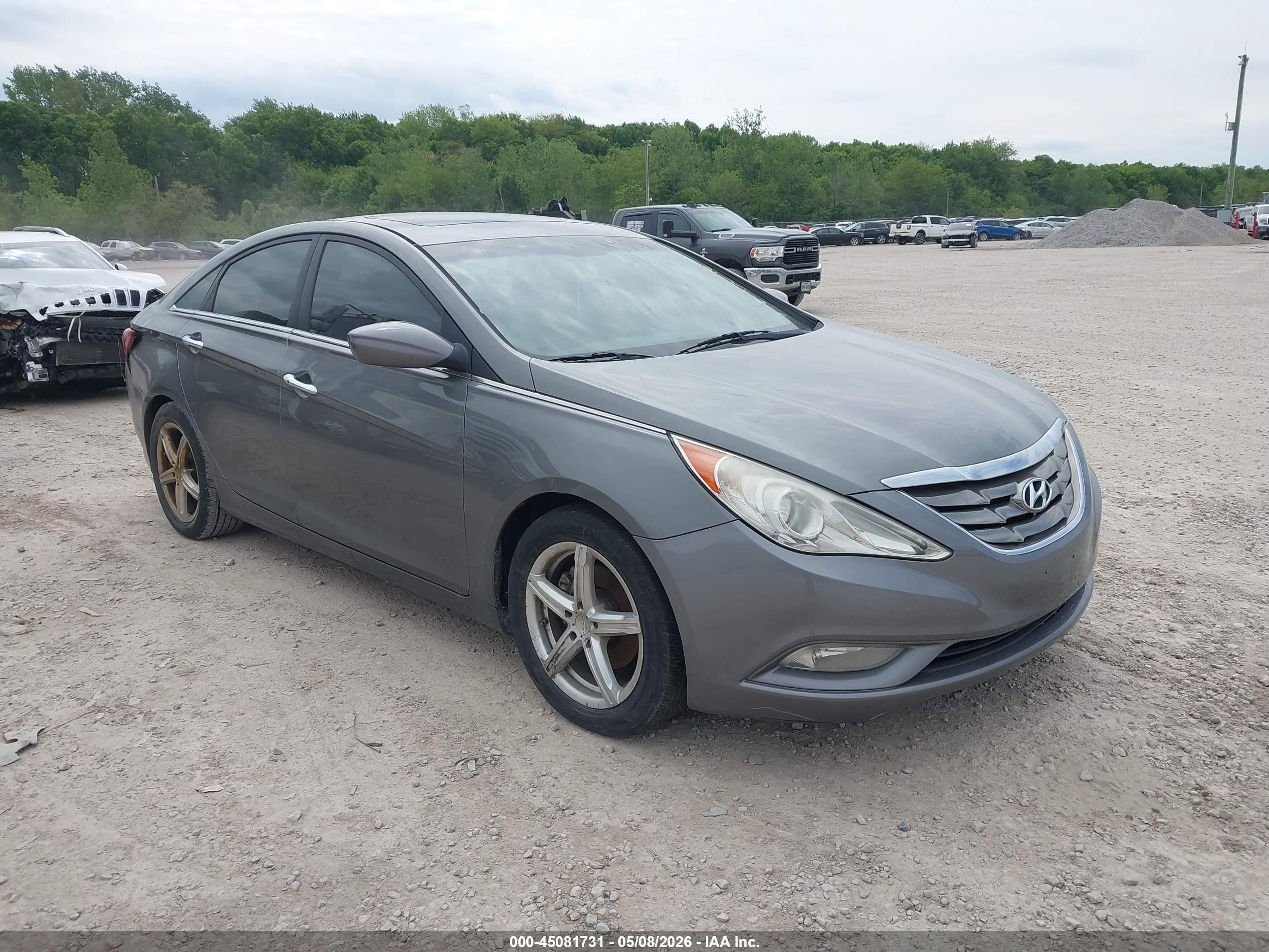2011 Hyundai Sonata Se Gray vin: 5NPEC4AC4BH067493