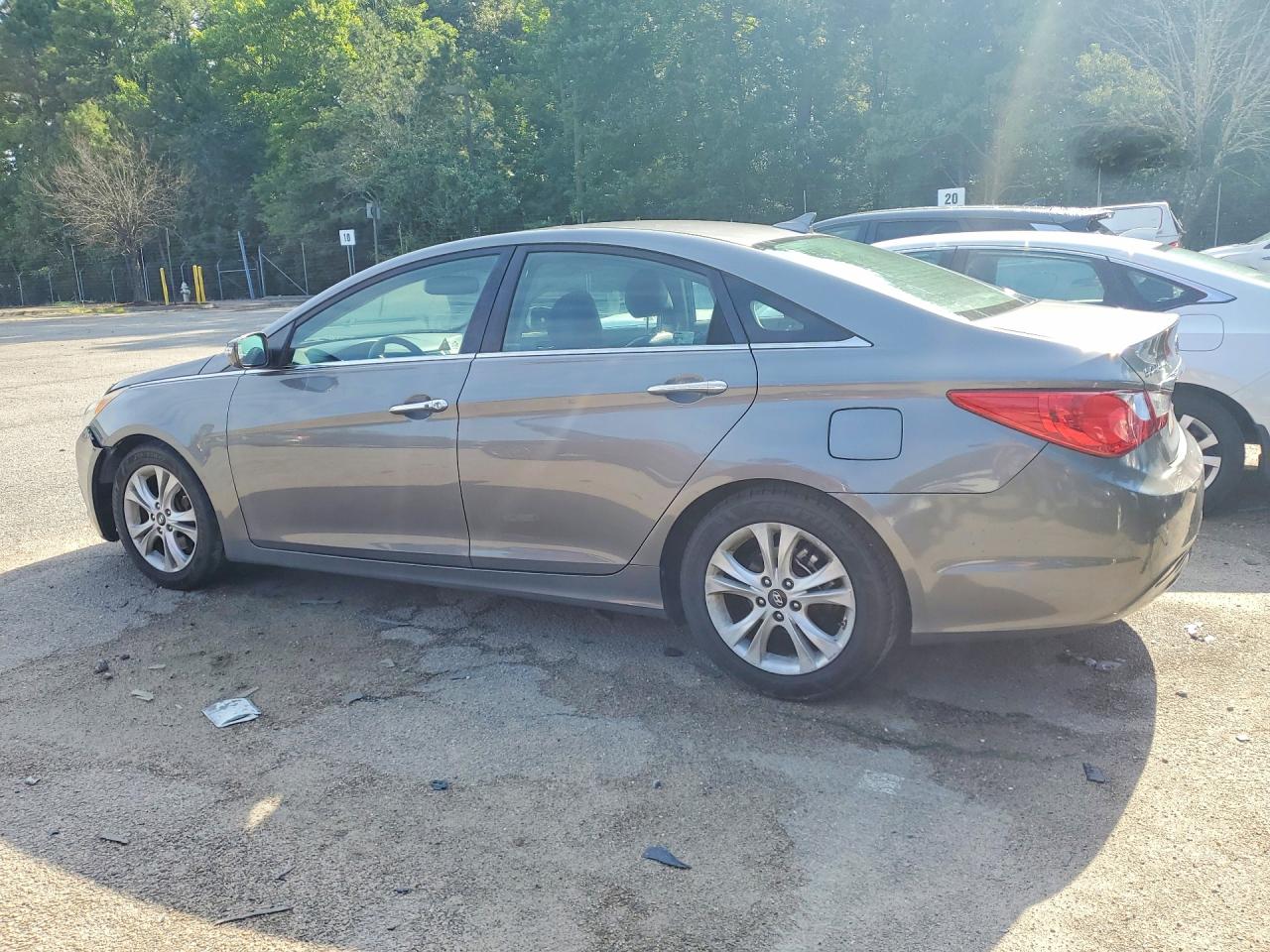 2011 Hyundai Sonata Limited Gray vin: 5NPEC4AC4BH078171