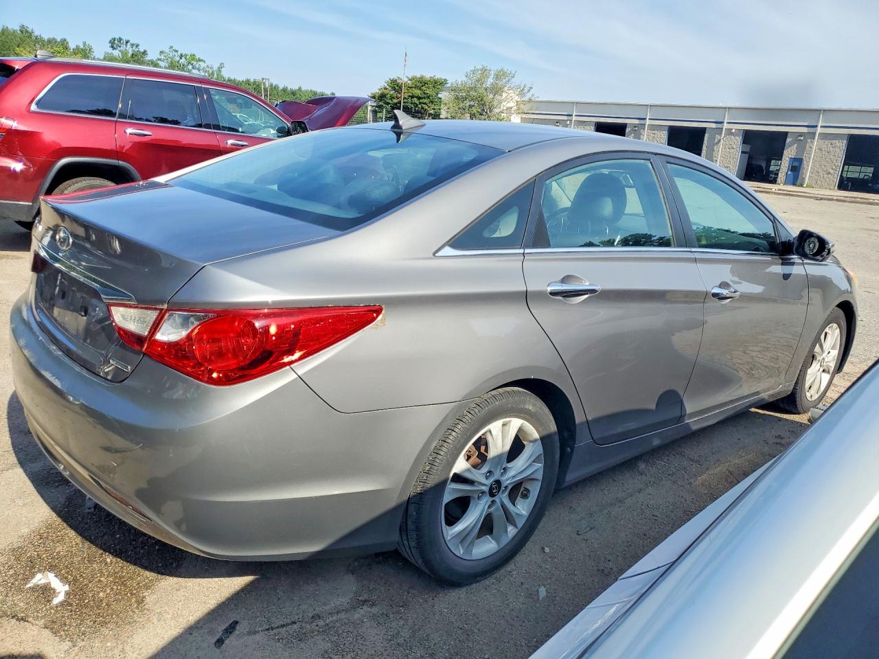 2011 Hyundai Sonata Limited Gray vin: 5NPEC4AC4BH078171