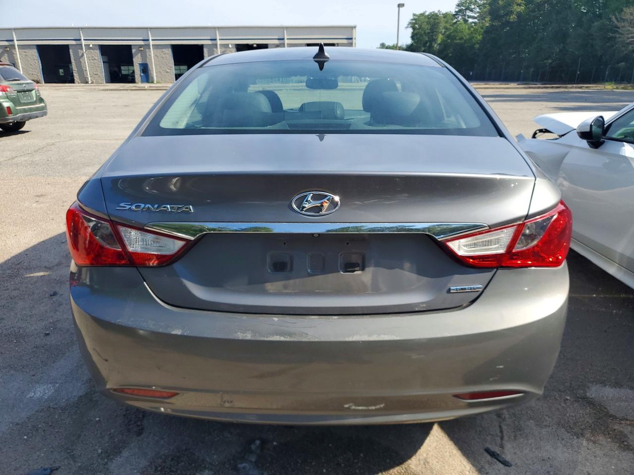 2011 Hyundai Sonata Limited Gray vin: 5NPEC4AC4BH078171
