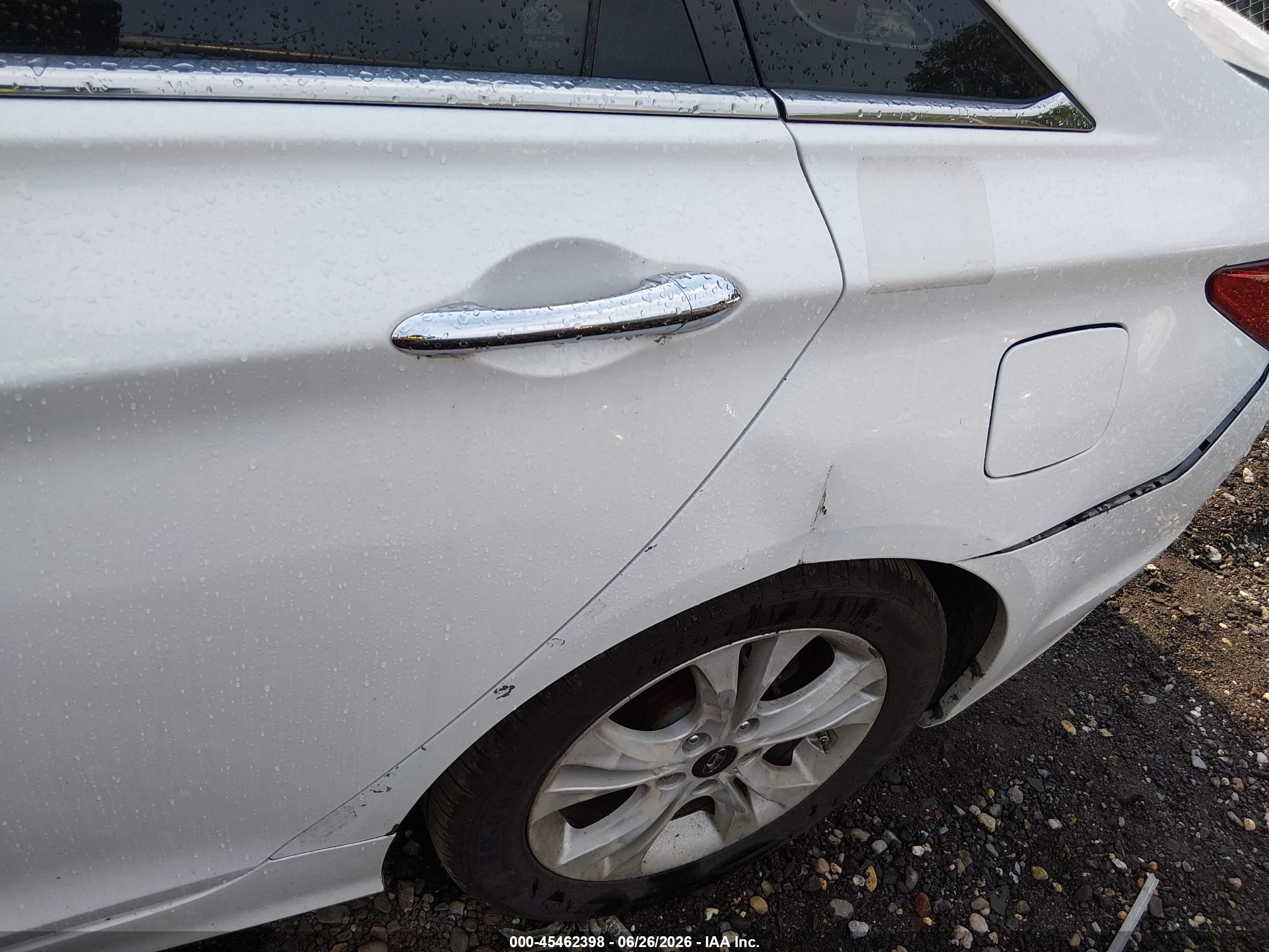 2011 Hyundai Sonata Limited White vin: 5NPEC4AC4BH097285