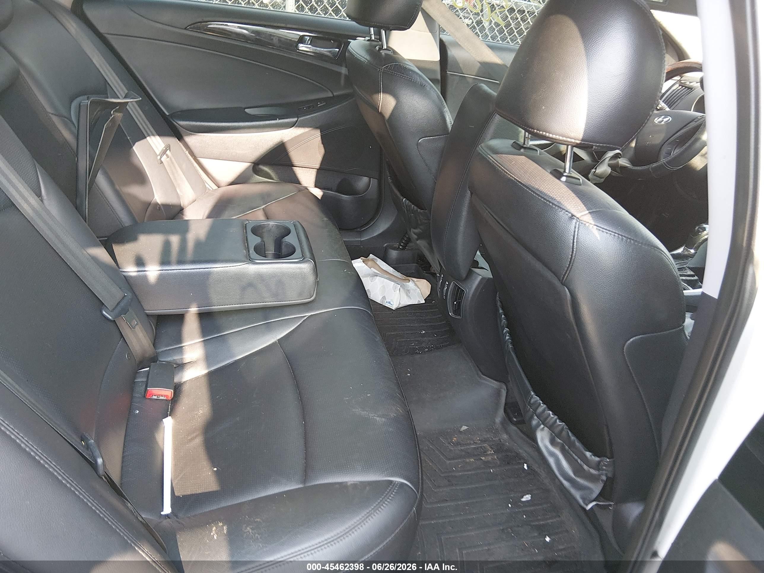 2011 Hyundai Sonata Limited White vin: 5NPEC4AC4BH097285